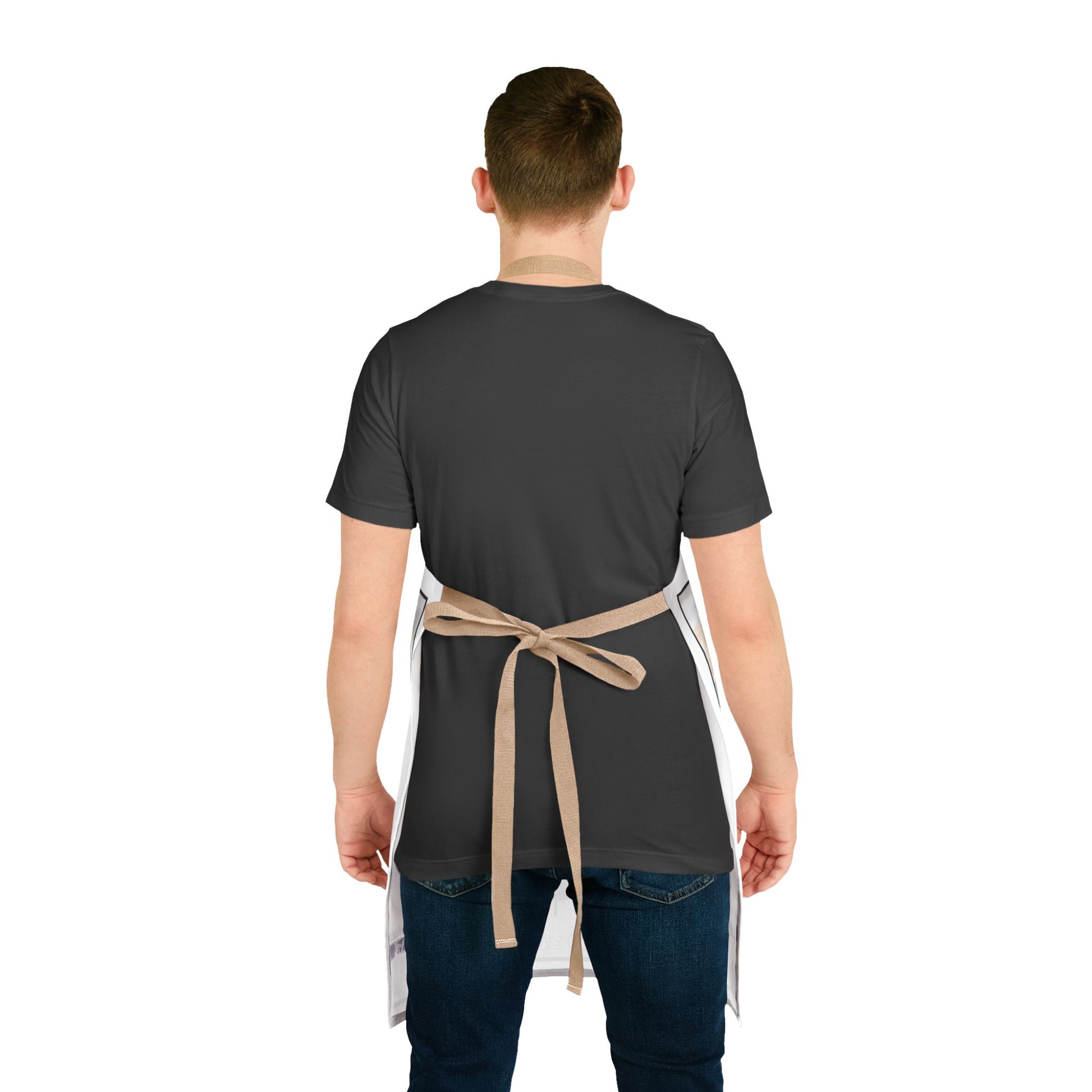 Chef Apron with 5-Color Straps - Customizable Cooking Gift for Food Lovers, Grilling, Baking, BBQ, Culinary Classes