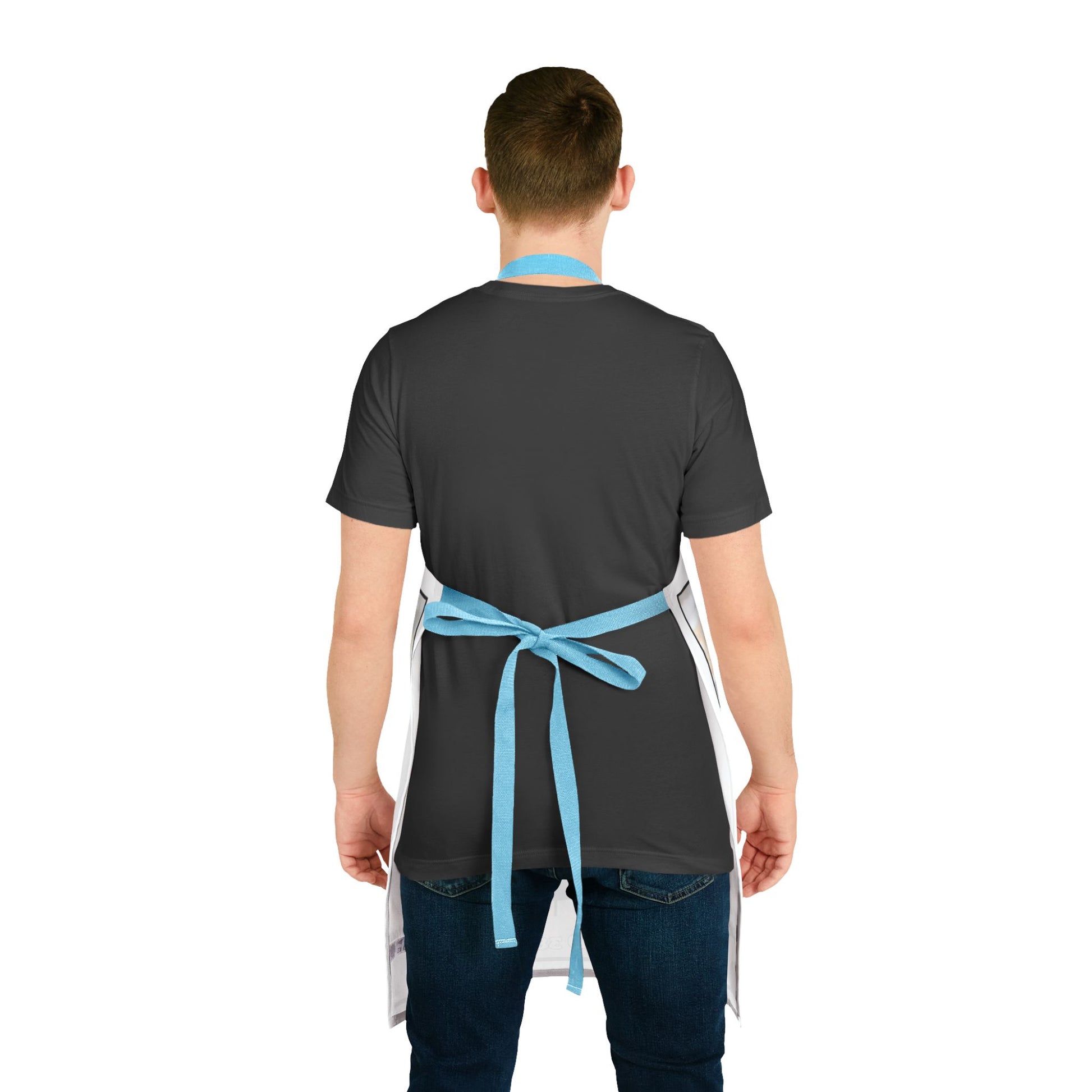 Chef Apron with 5-Color Straps - Customizable Cooking Gift for Food Lovers, Grilling, Baking, BBQ, Culinary Classes