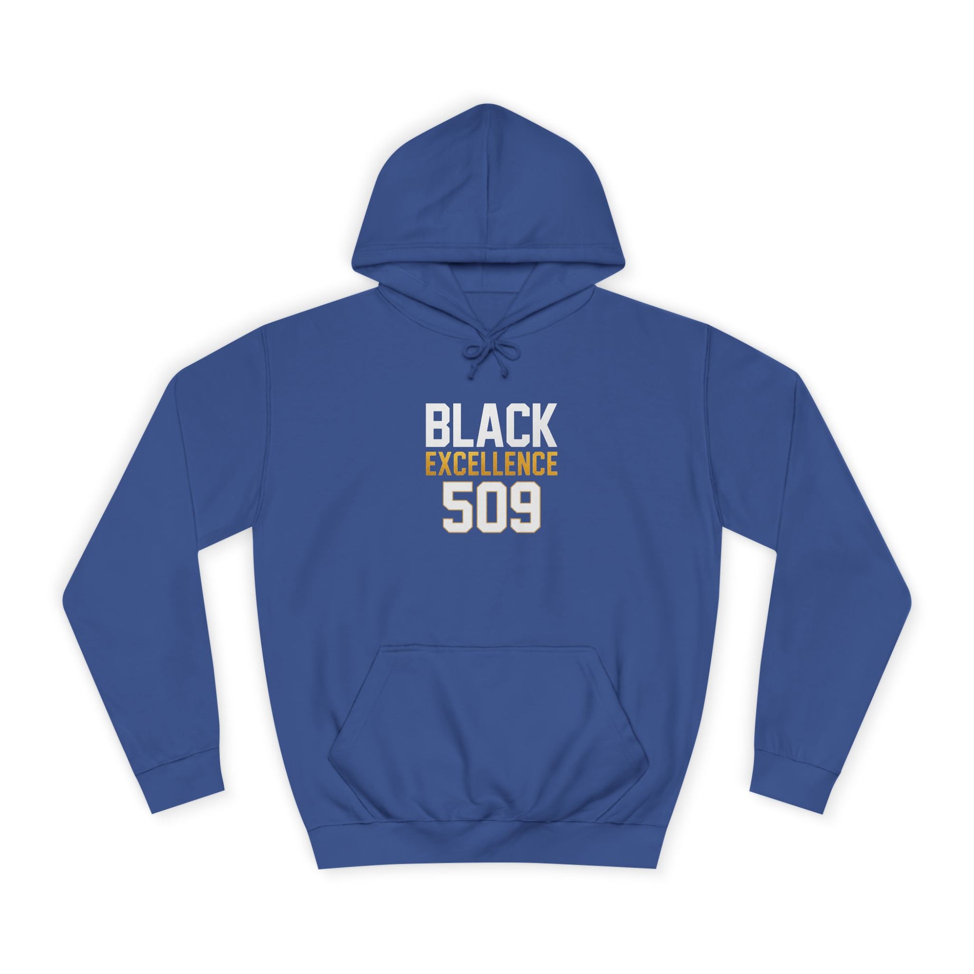 Black Excellence 509 Hoodie — College Style Pullover