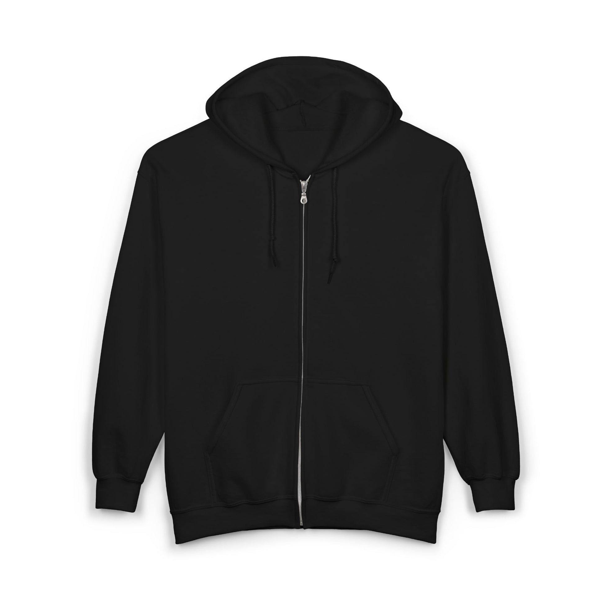Cozy Unisex Full Zip Hoodie, Warm Layer for Casual Days, Perfect Gift for Him or Her, Great for Fall Fashion, Essential Sweatshirt