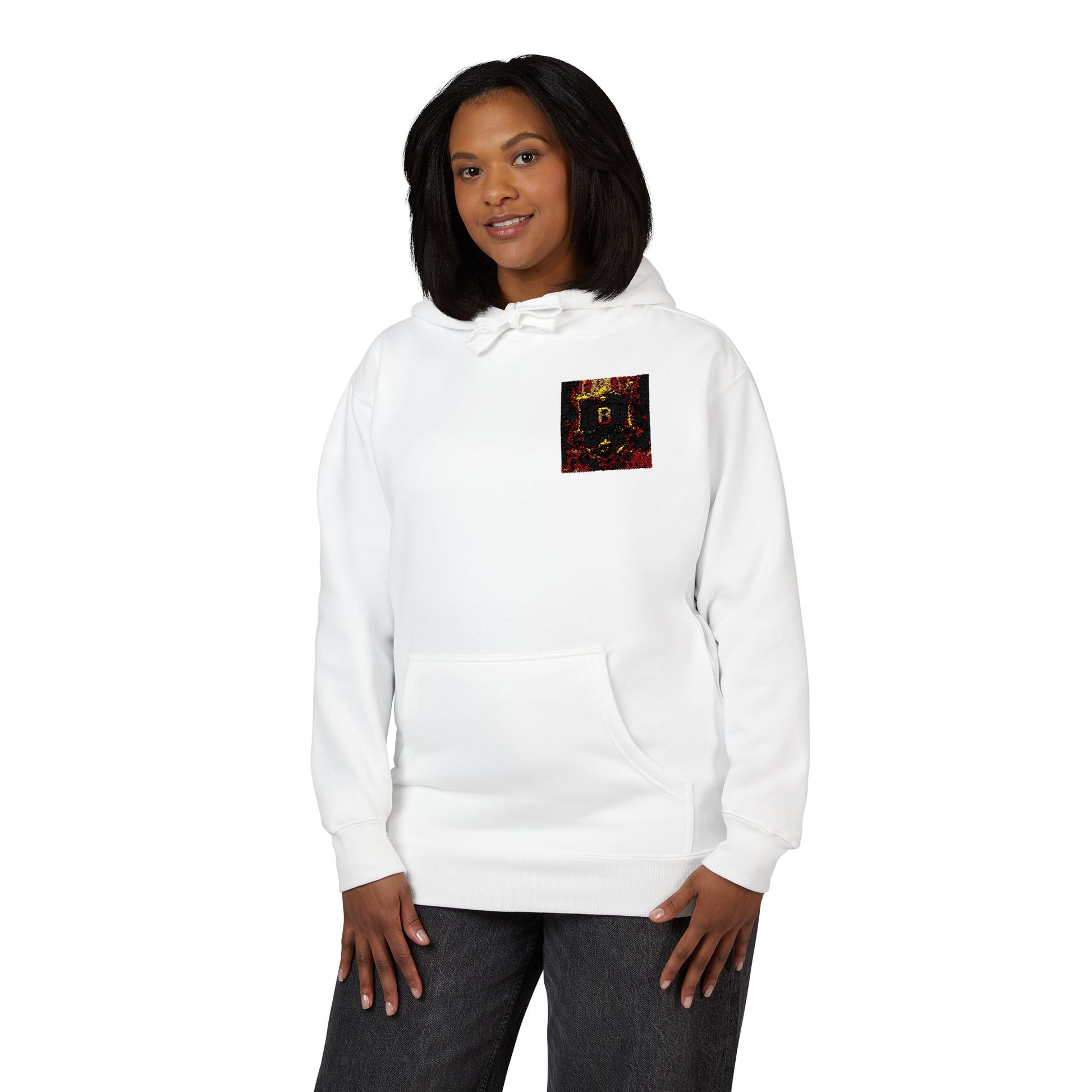 Hoodie — Autumn Leaves Square Chest Print