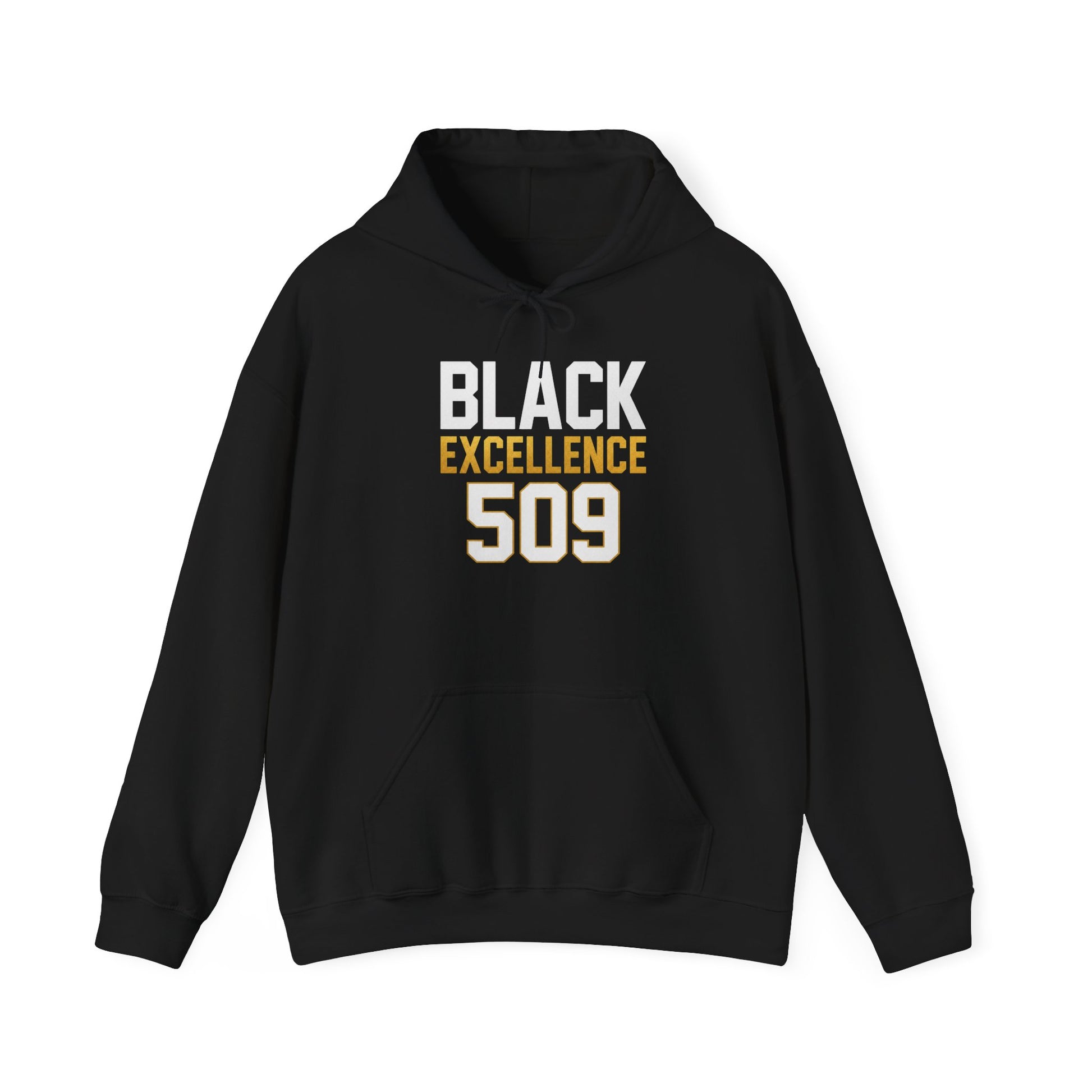 Black Excellence 509 Hoodie — Inspirational Pride Pullover