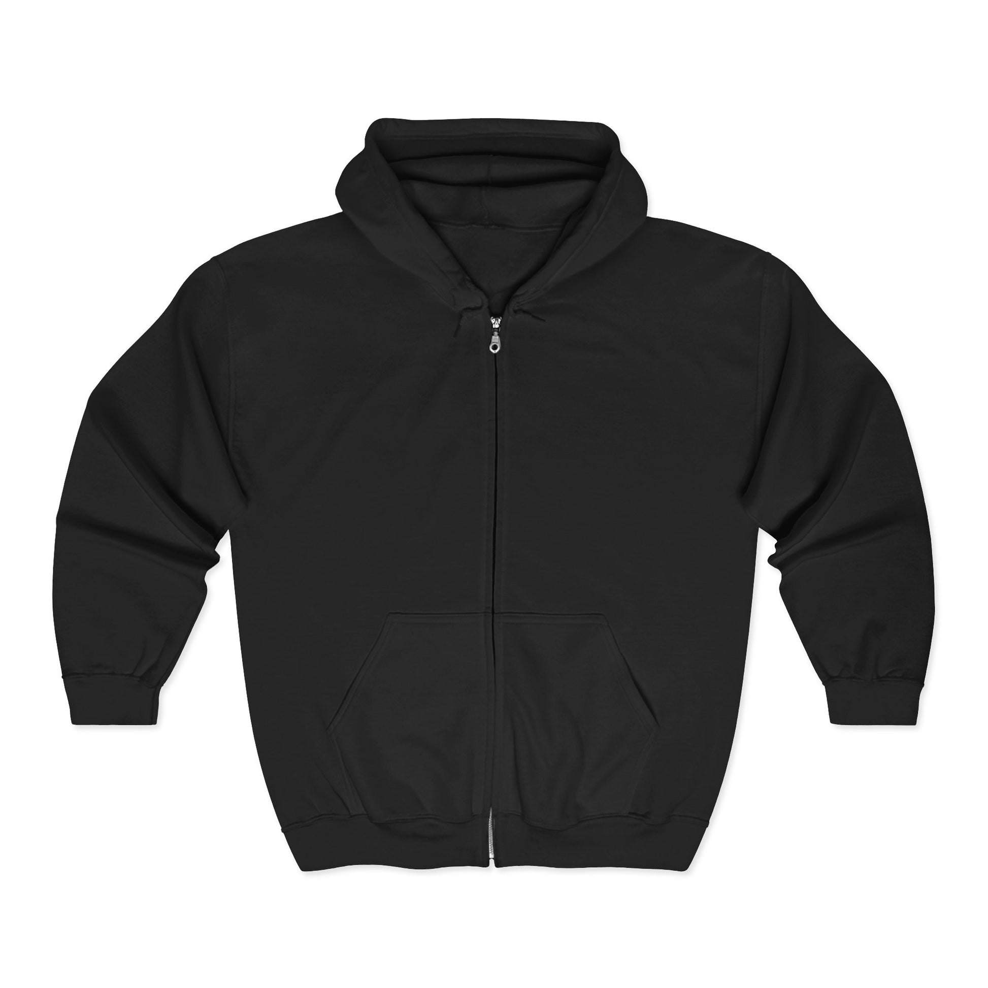 Cozy Unisex Full Zip Hoodie, Warm Layer for Casual Days, Perfect Gift for Him or Her, Great for Fall Fashion, Essential Sweatshirt