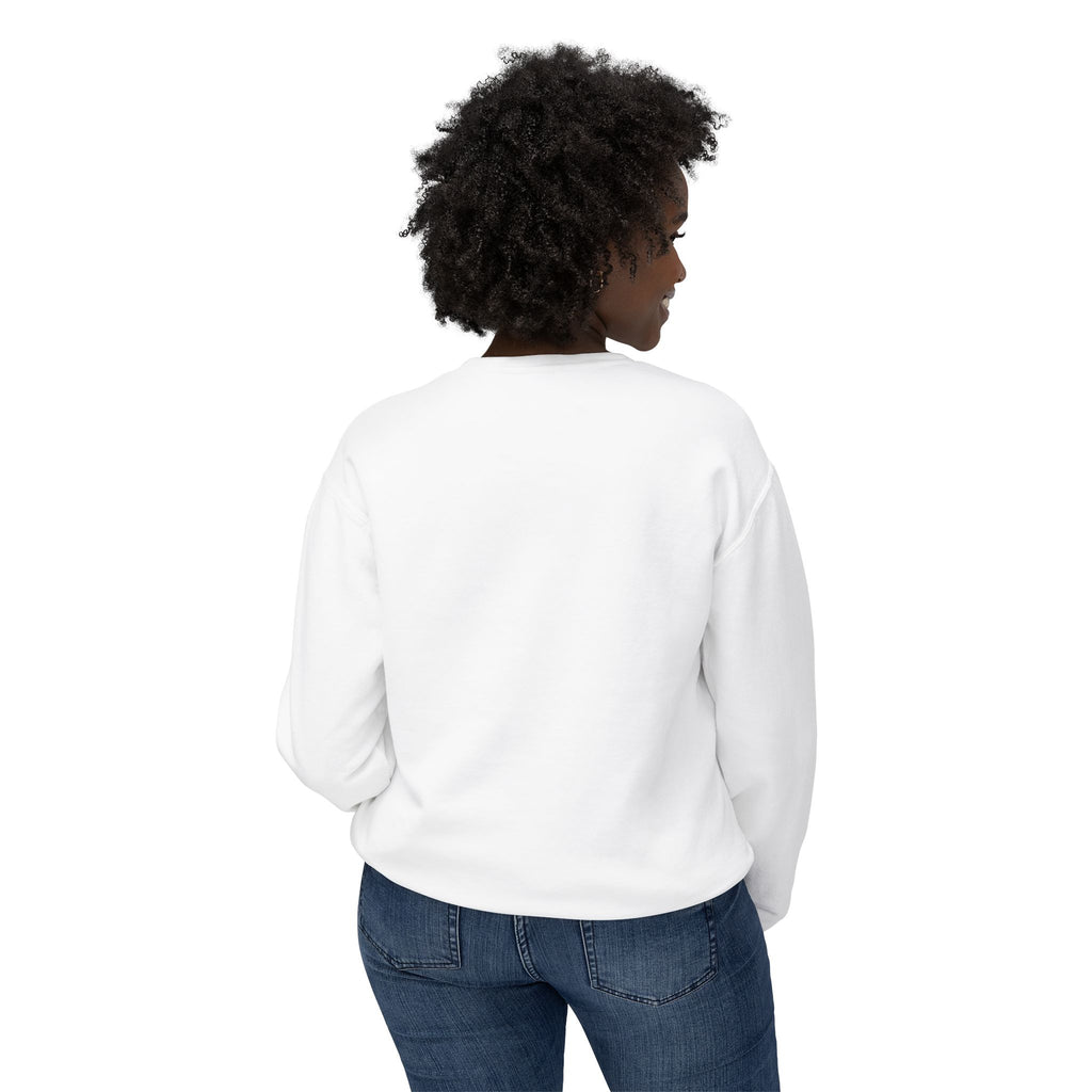 Sip Smile Shine Boss Crewneck Sweatshirt — Tropical Floral Black Girl Magic Graphic