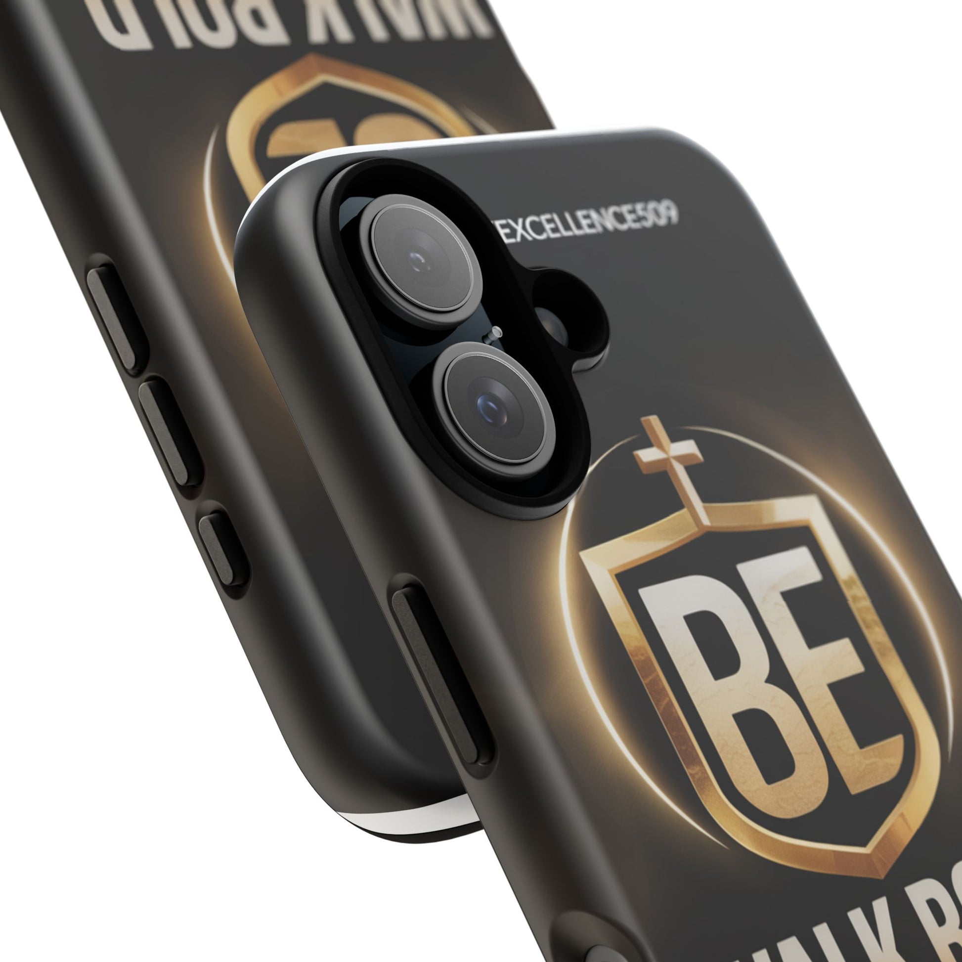 Phone Case — BE Walk Bold. Live Anointed. Christian Faith Armor Design