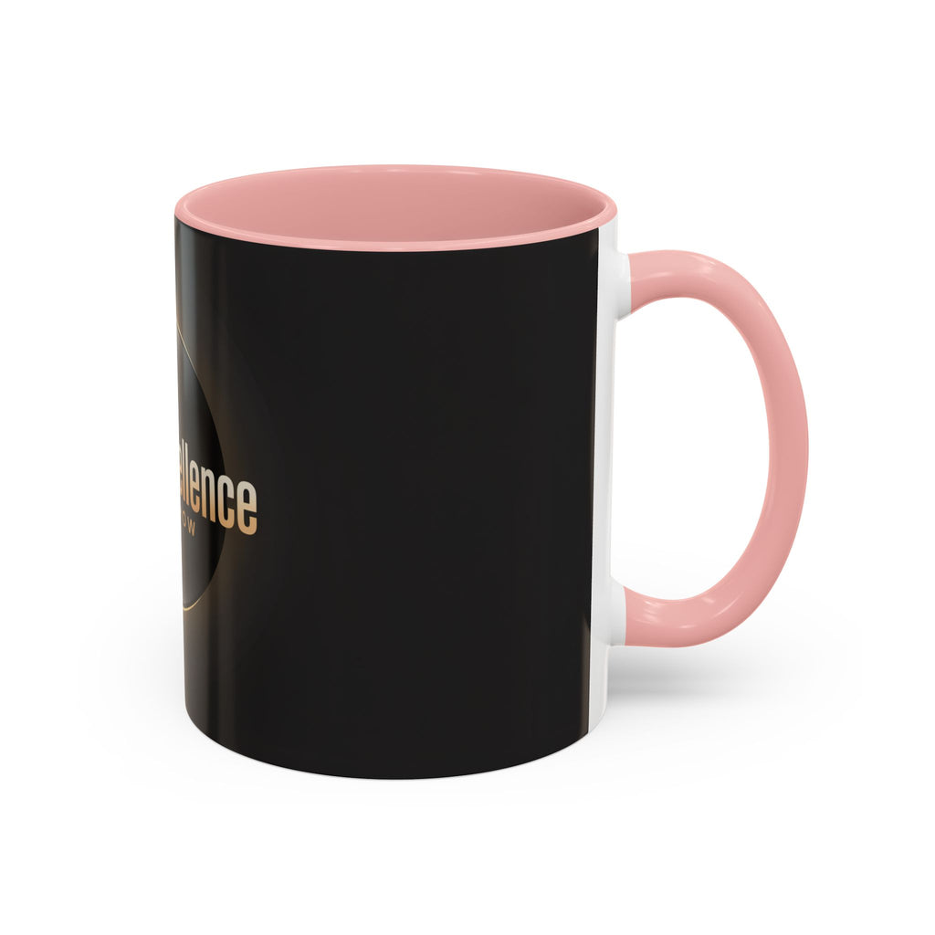 Black Excellence Talk-Show Accent Coffee Mug – Motivational Black Pride 11/15oz