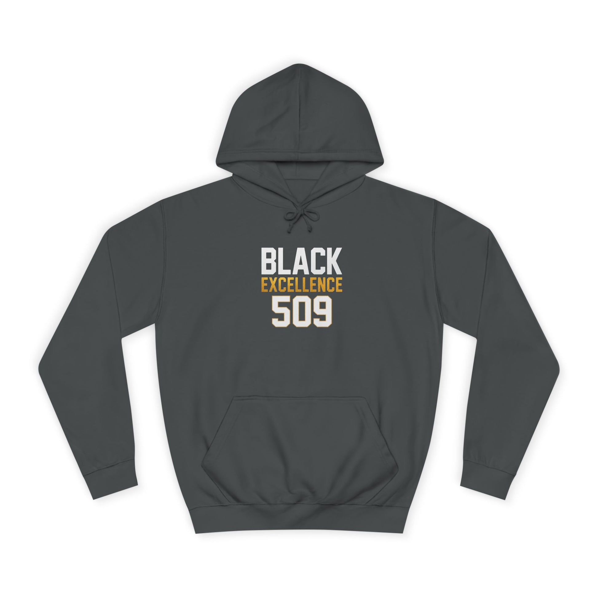 Black Excellence 509 Hoodie — College Style Pullover