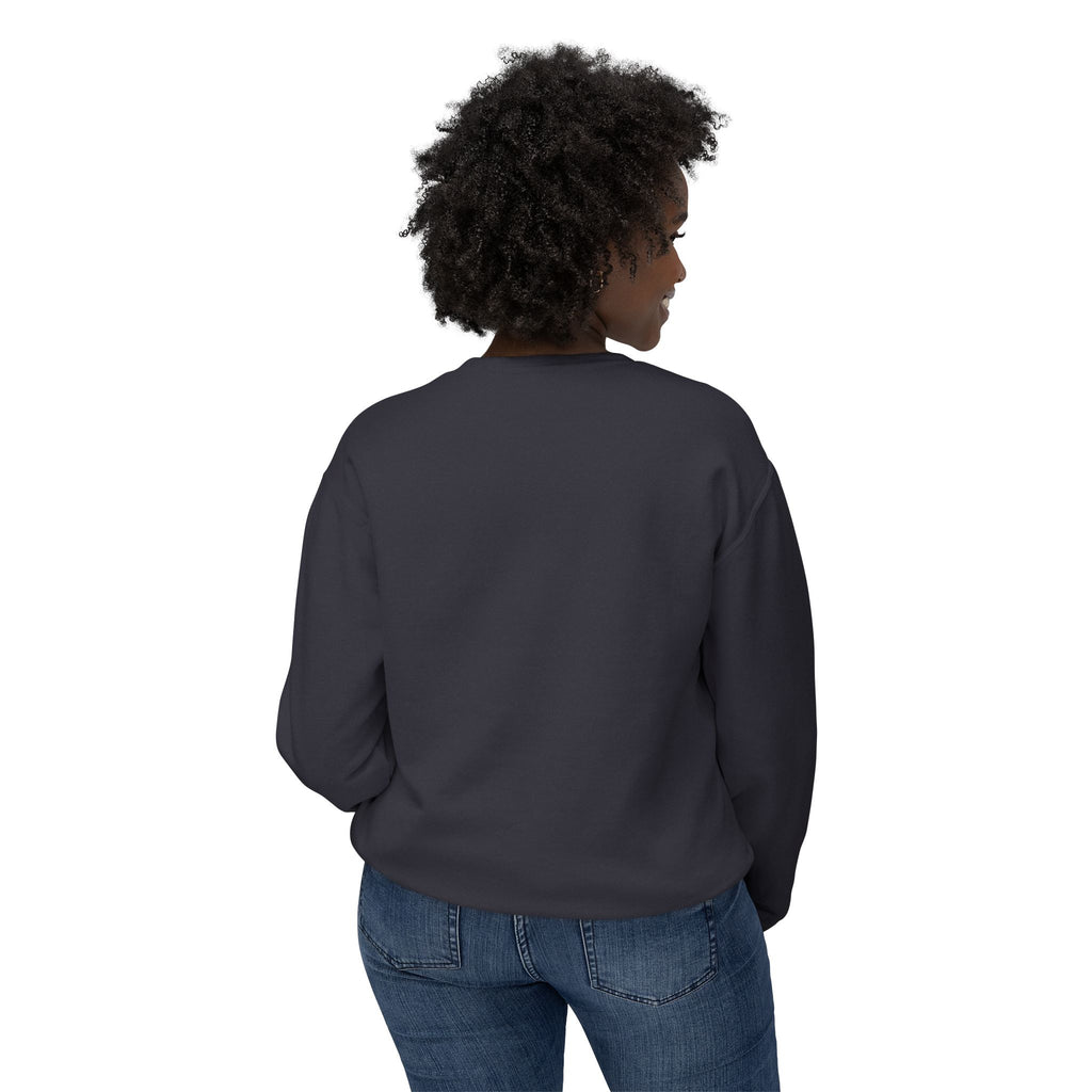 Sip Smile Shine Boss Crewneck Sweatshirt — Tropical Floral Black Girl Magic Graphic