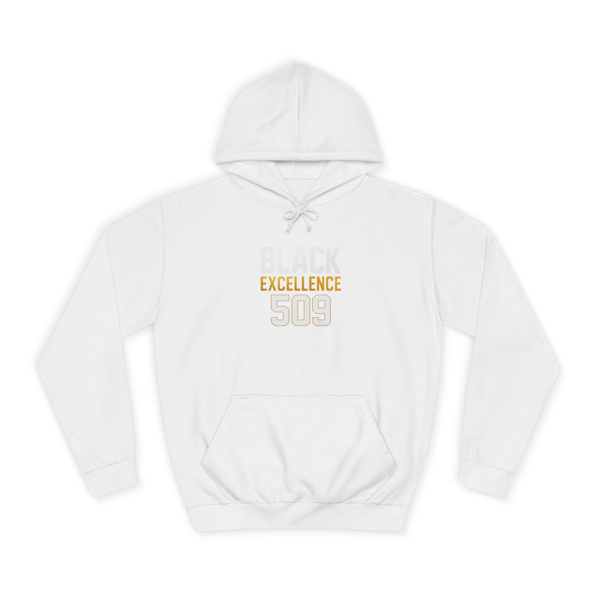 Black Excellence 509 Hoodie — College Style Pullover