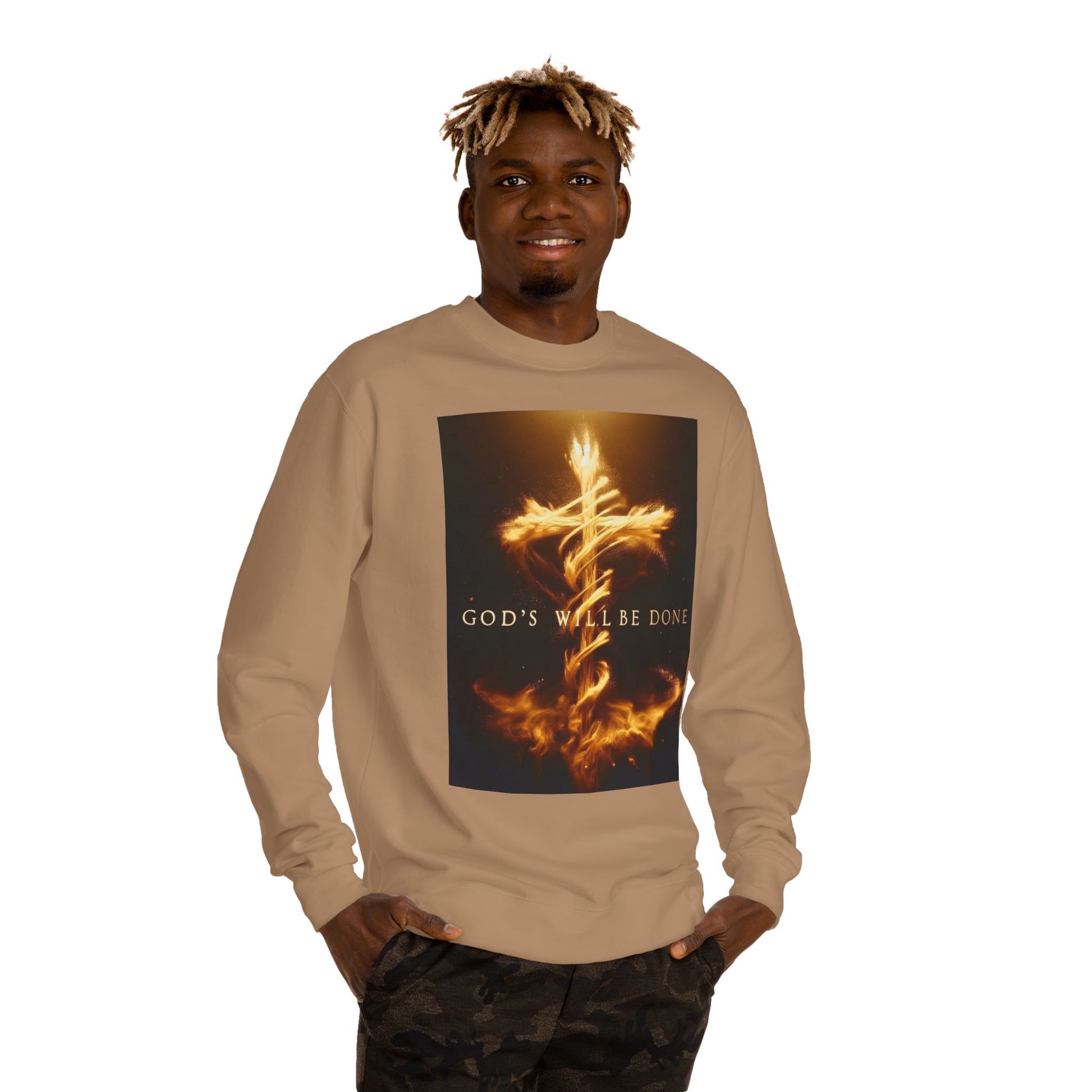 Faith-Inspired Unisex Crew Neck Sweatshirt - Inspirational Apparel, Religious Gift, Cozy Church Wear, Christian Sweatshirt, Spiritual [...]