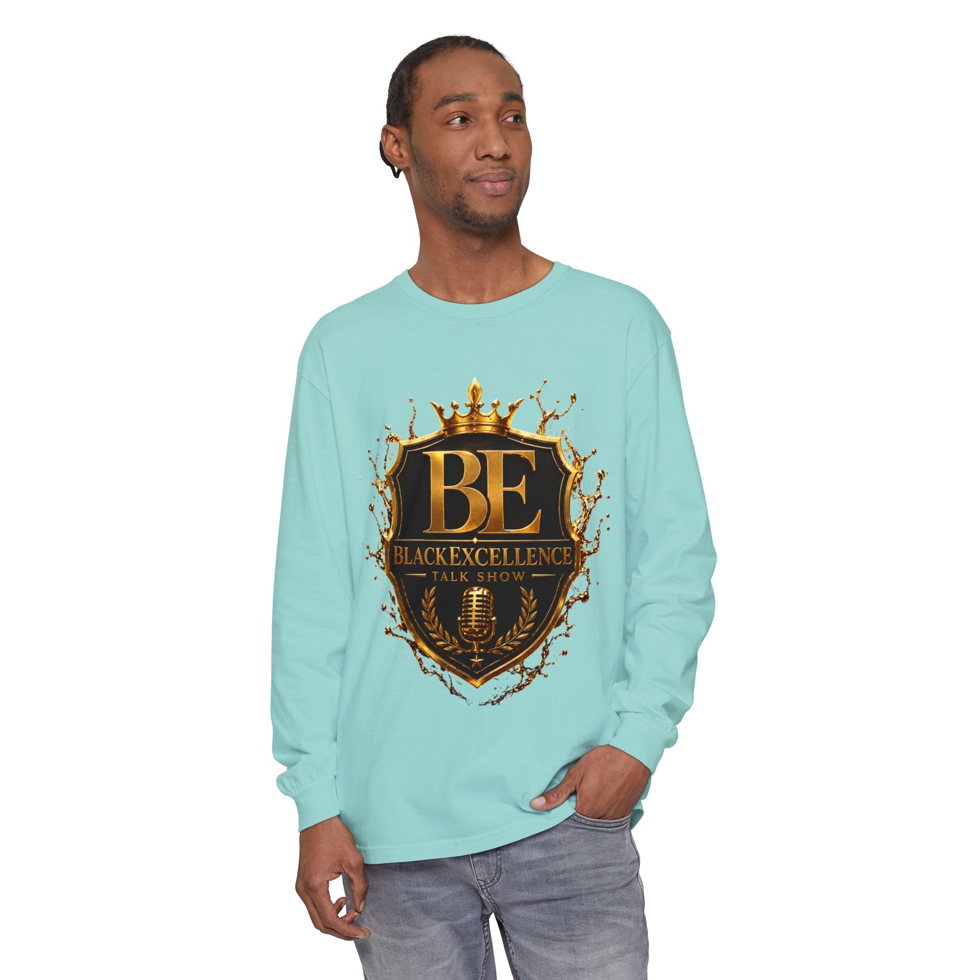 Black Excellence Talk Show Long Sleeve Tee