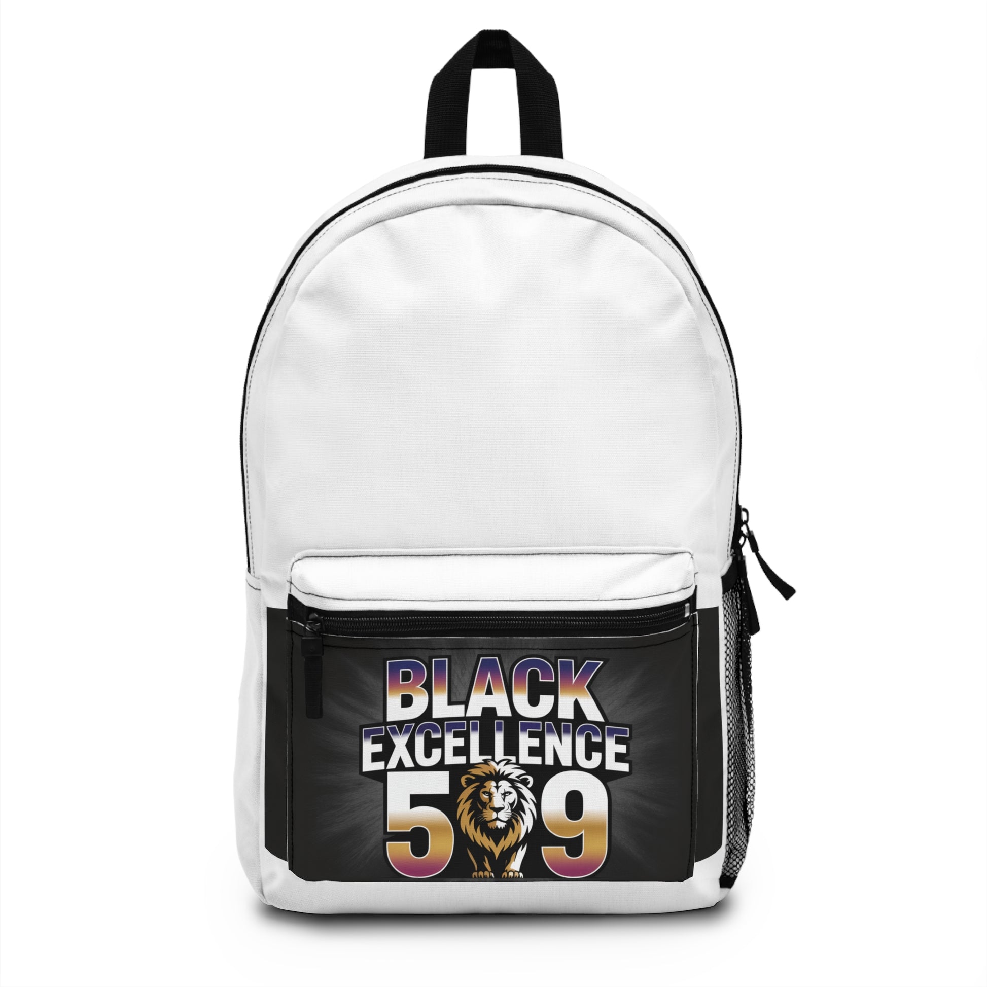 Stylish Black Excellence Backpack - Perfect for School, Travel, Gifts, Celebrations, Academic Achievements