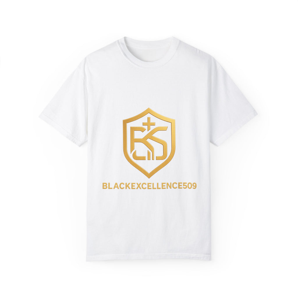 Unisex Garment-Dyed T-Shirt - Black Excellence 509 Tee
