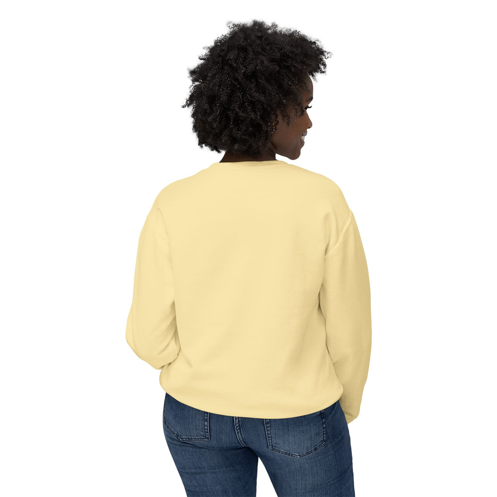 Sip Smile Shine Boss Crewneck Sweatshirt — Tropical Floral Black Girl Magic Graphic