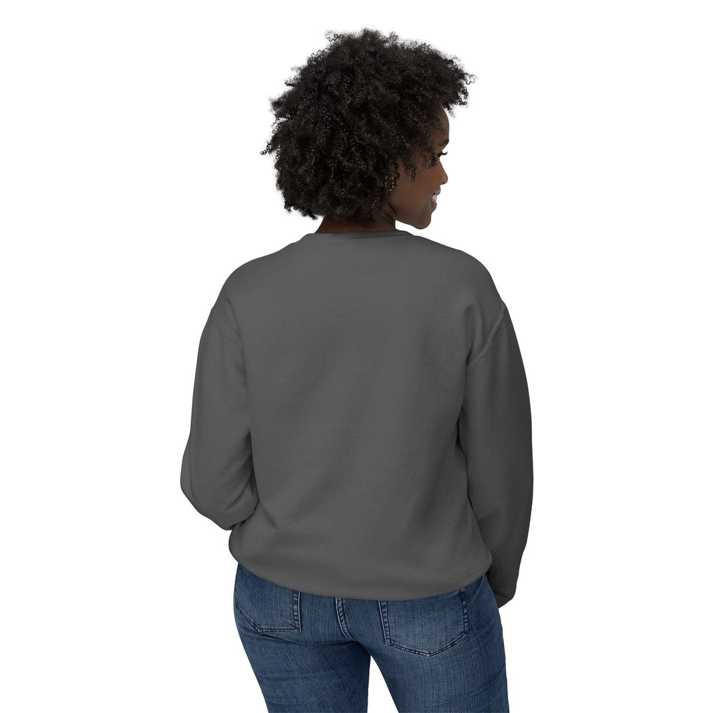Sip Smile Shine Boss Crewneck Sweatshirt — Tropical Floral Black Girl Magic Graphic