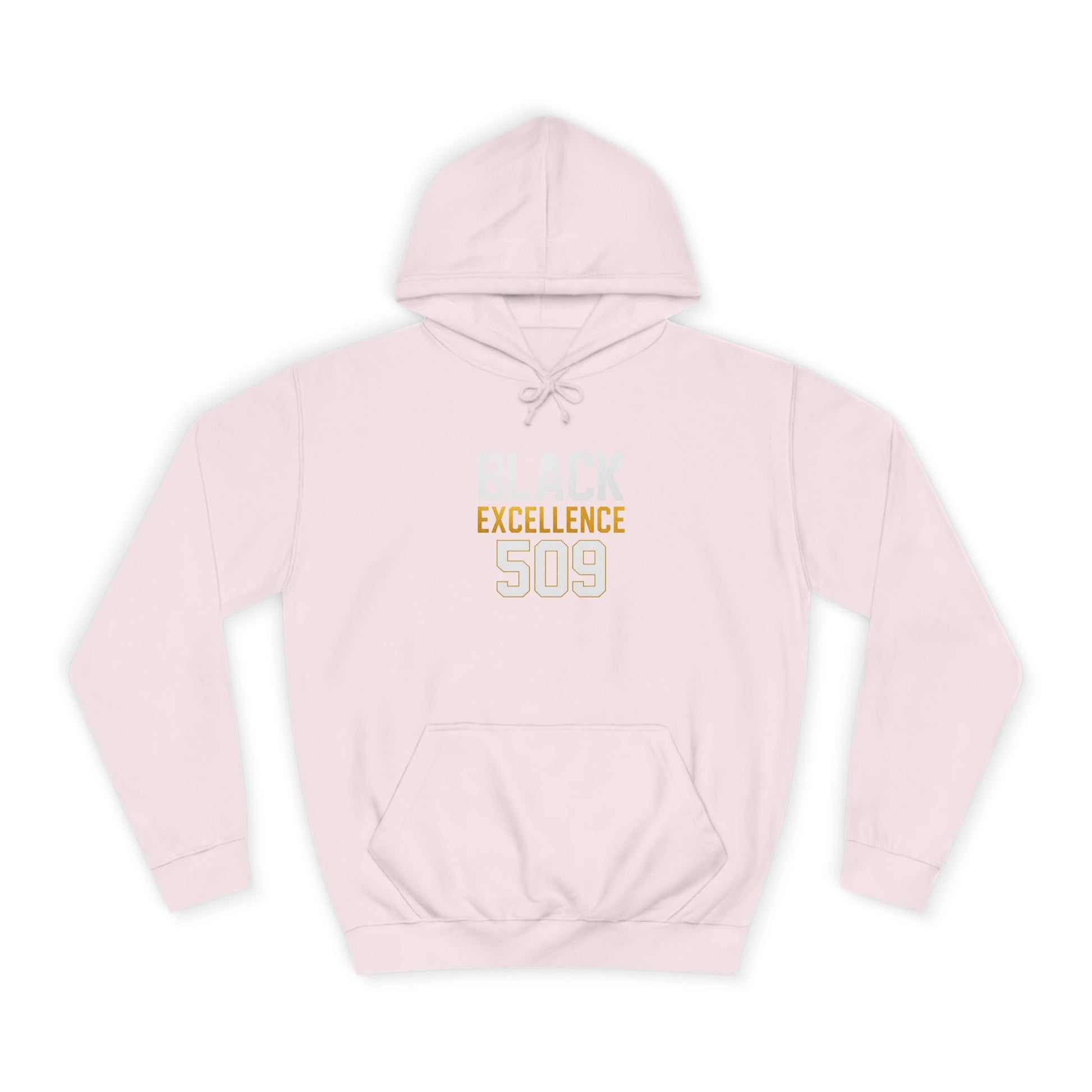 Black Excellence 509 Hoodie — College Style Pullover