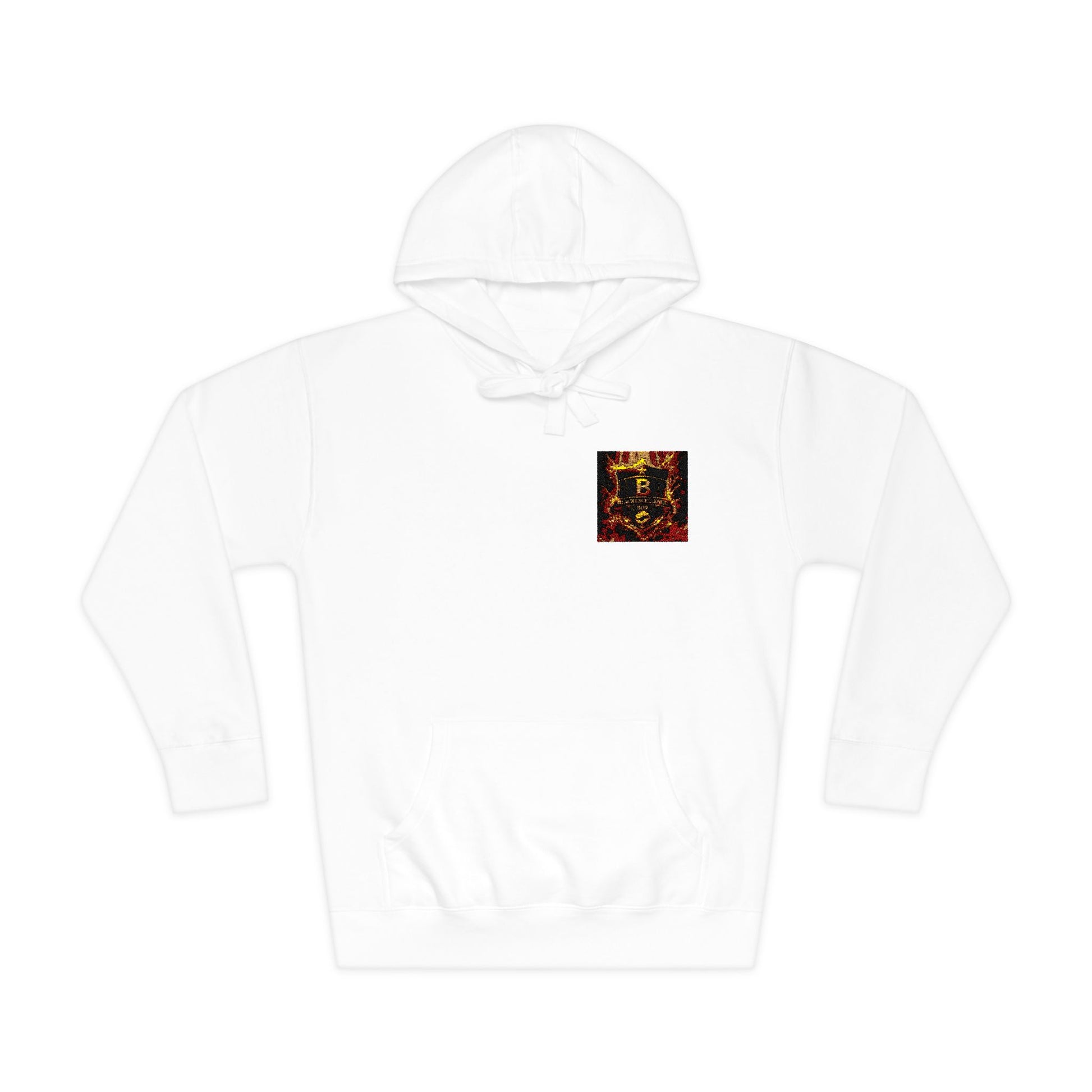 Hoodie — Autumn Leaves Square Chest Print