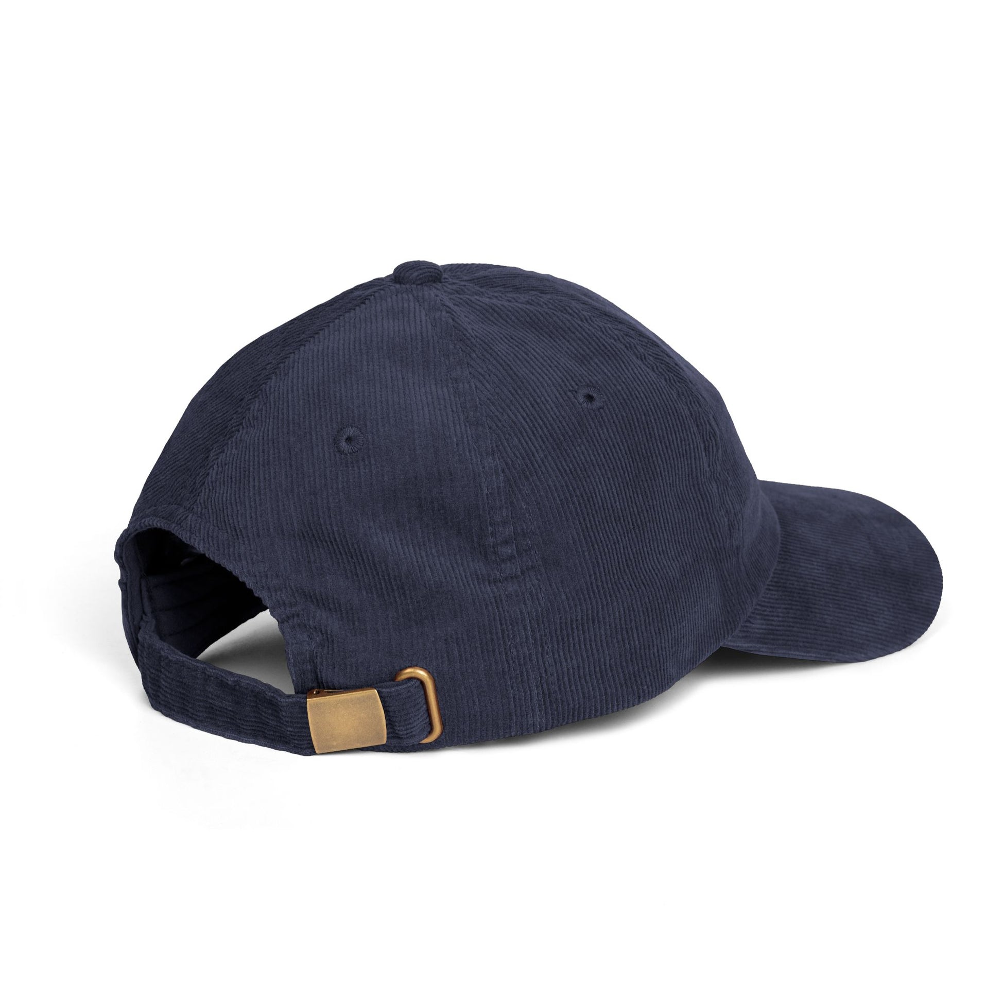 Vintage Corduroy Cap – Embroidered "O Stress" Palm Logo