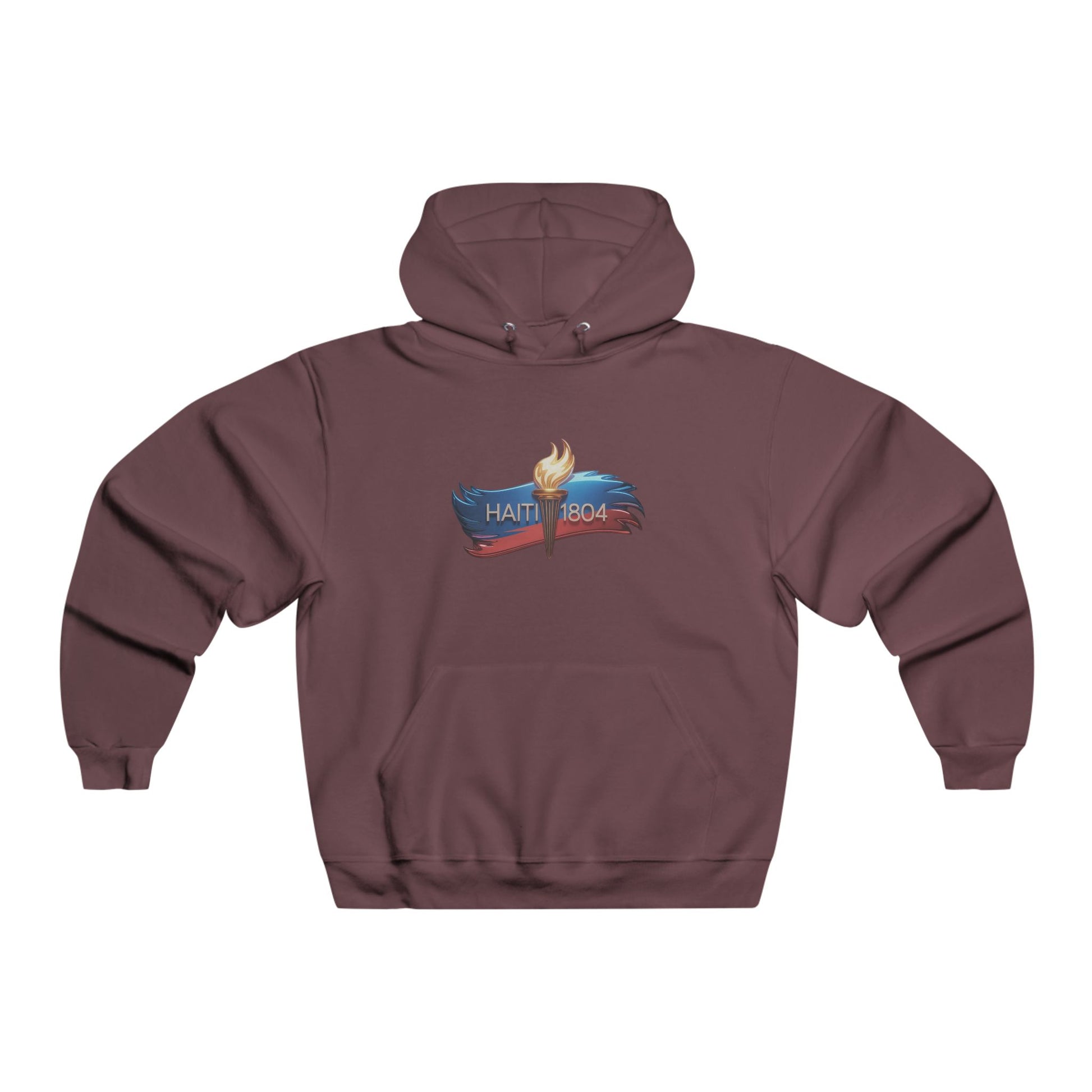 Haiti 1804 Torch Hoodie — Haitian Independence Flag Sweatshirt
