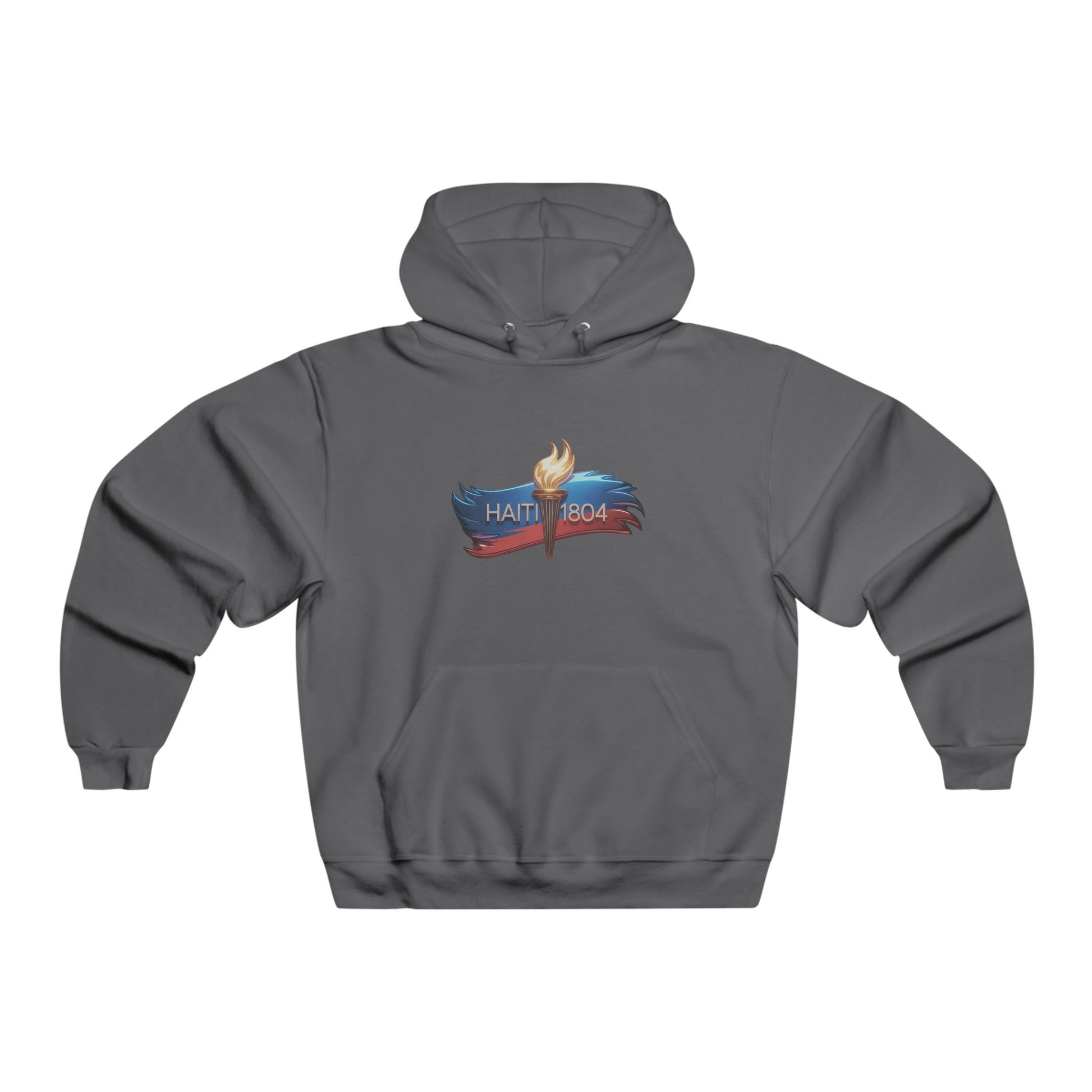 Haiti 1804 Torch Hoodie — Haitian Independence Flag Sweatshirt