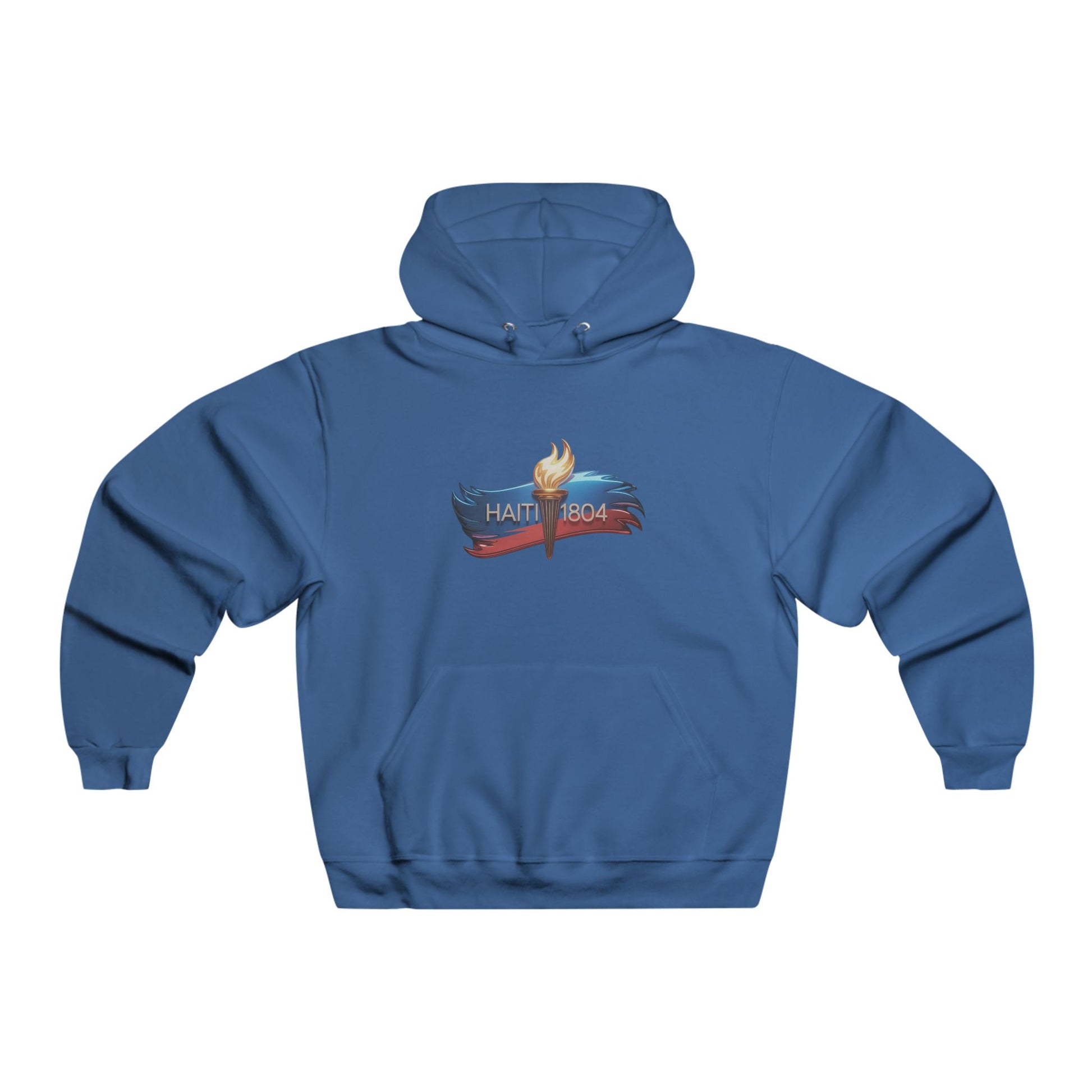 Haiti 1804 Torch Hoodie — Haitian Independence Flag Sweatshirt
