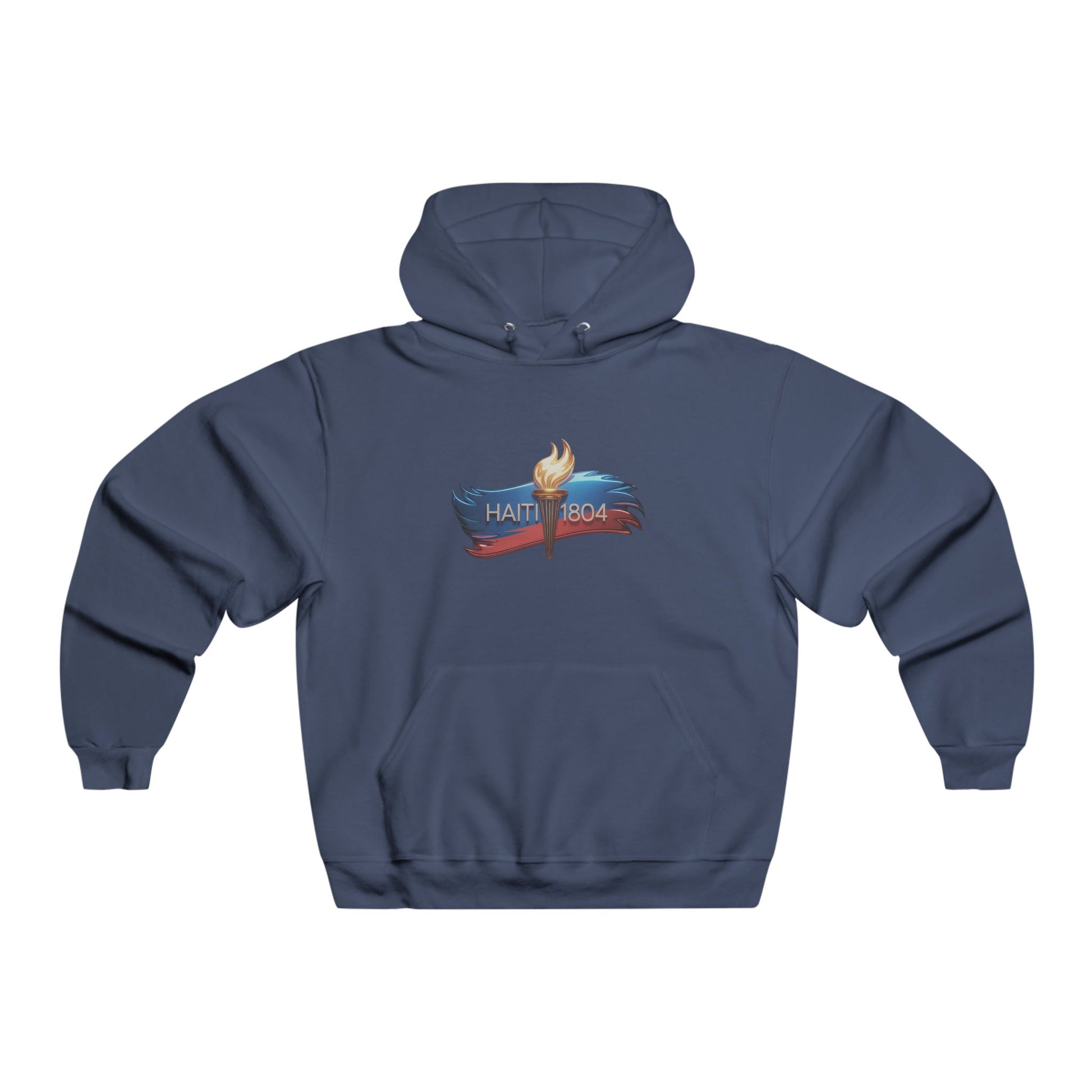 Haiti 1804 Torch Hoodie — Haitian Independence Flag Sweatshirt