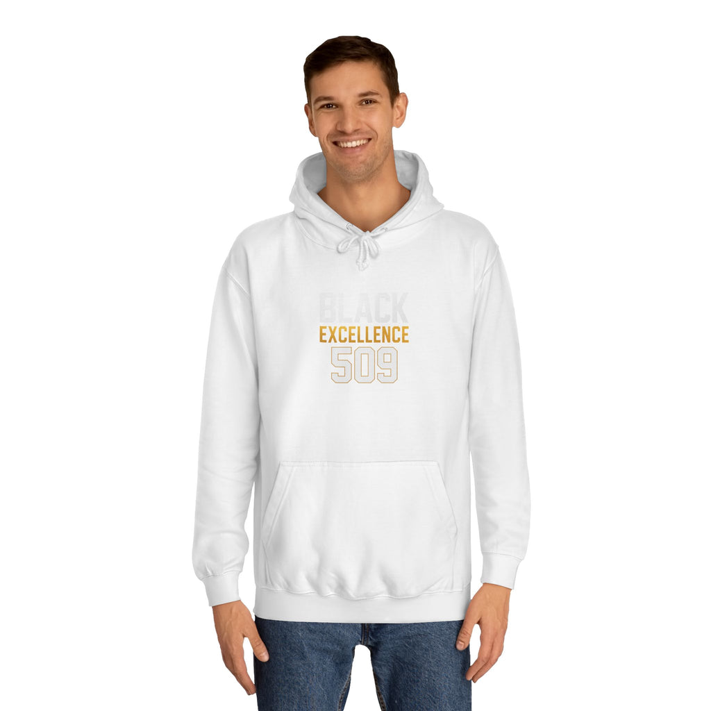 Black Excellence 509 Hoodie — College Style Pullover