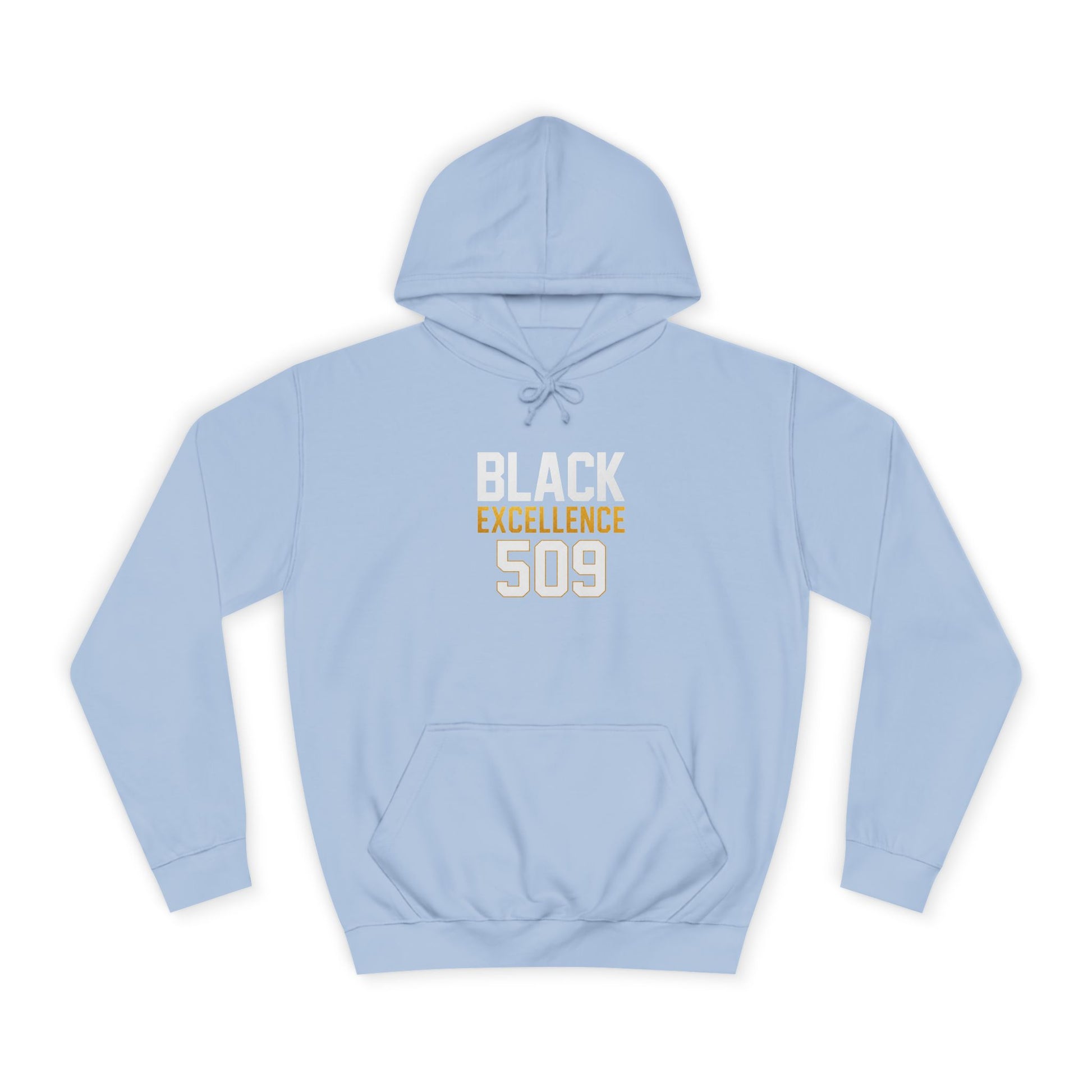 Black Excellence 509 Hoodie — College Style Pullover