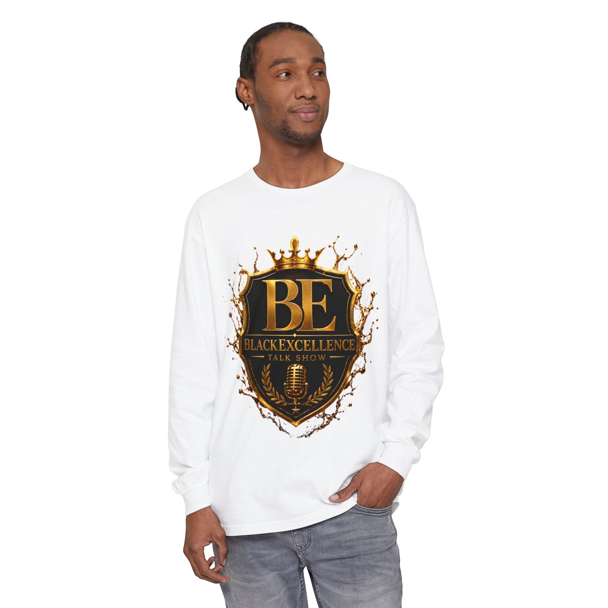 Black Excellence Talk Show Long Sleeve Tee