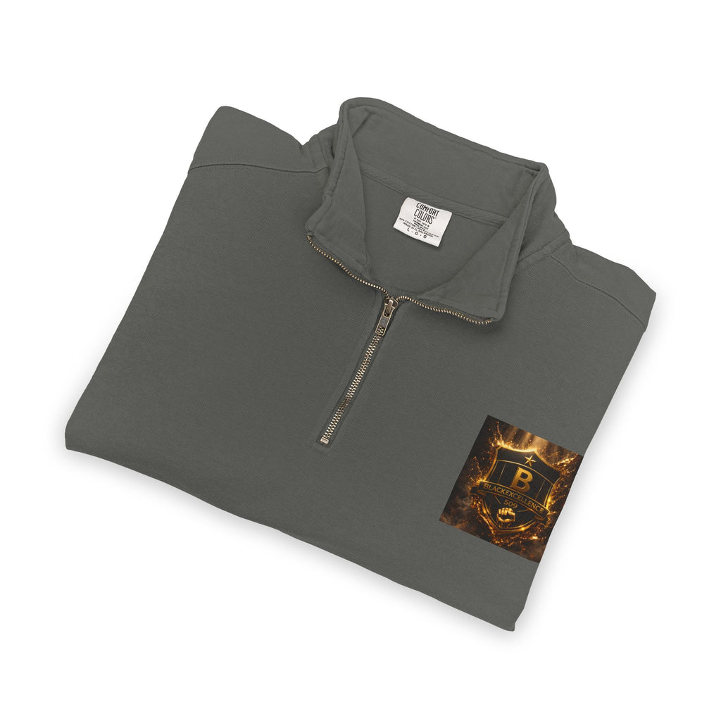 Quarter-Zip Sweatshirt with Cozy Candlelight Graphic