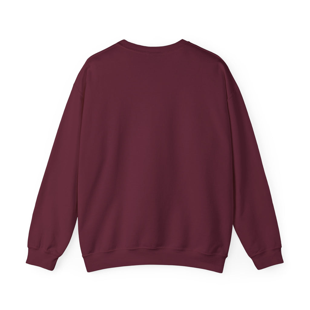 Palm Sunset Crewneck Sweatshirt — Gold Palm Circle Graphic