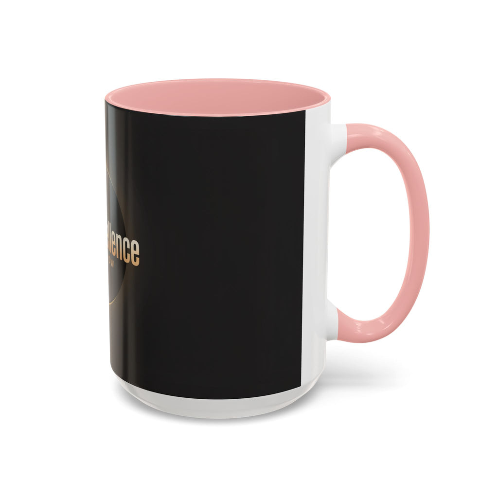 Black Excellence Talk-Show Accent Coffee Mug – Motivational Black Pride 11/15oz