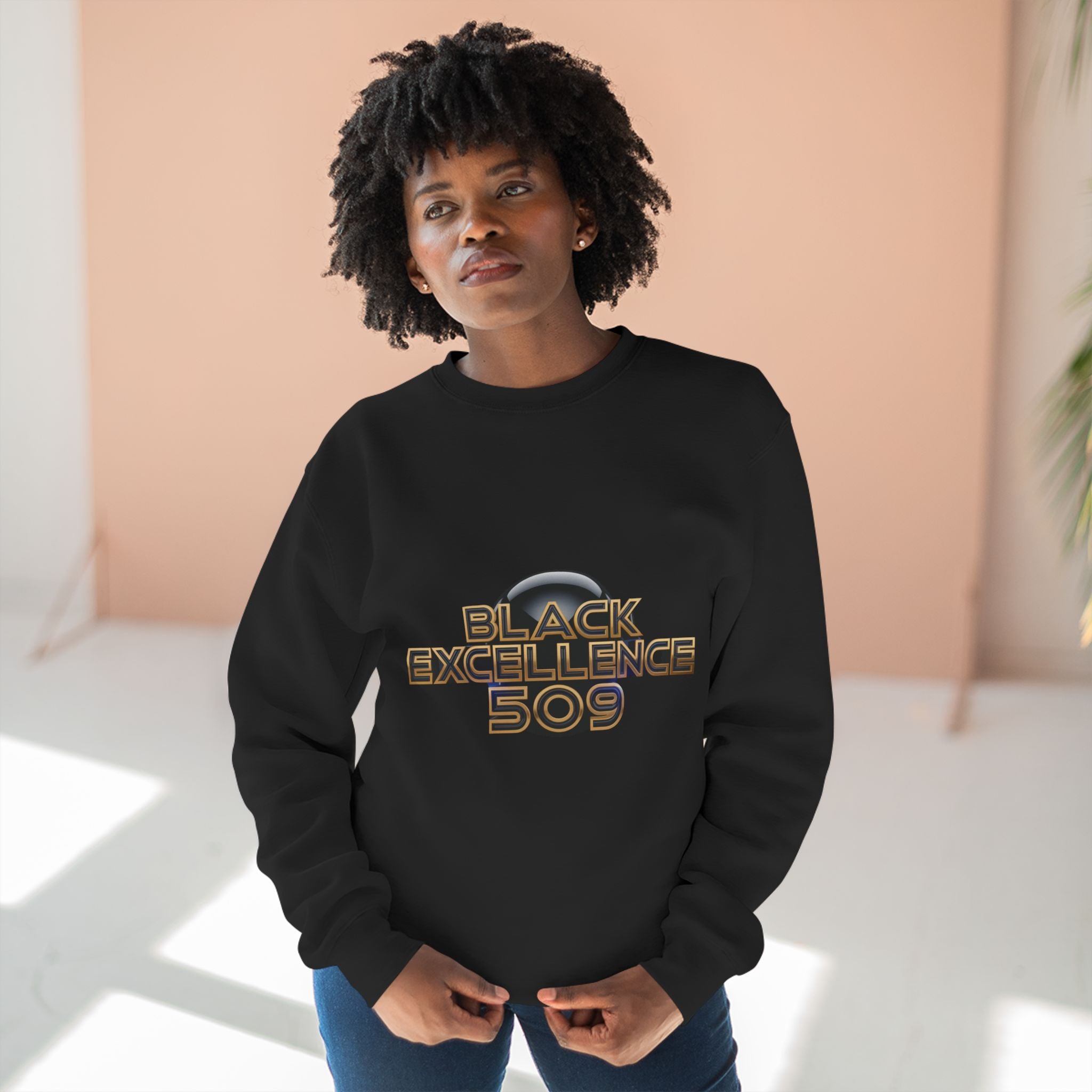 Black Excellence 509 Crewneck Sweatshirt – BlackExcellence509llc