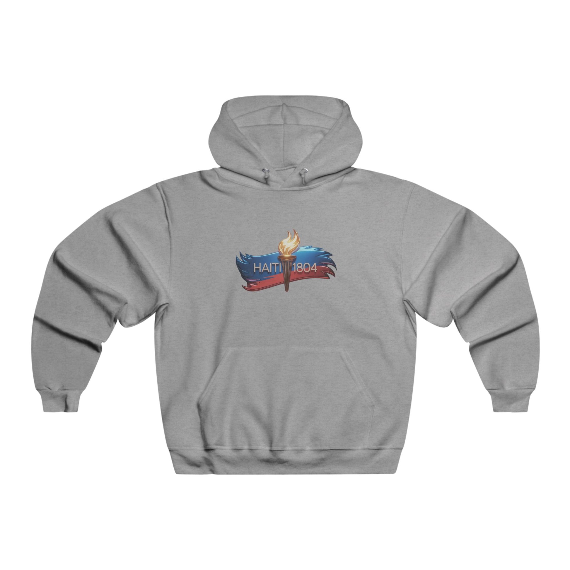 Haiti 1804 Torch Hoodie — Haitian Independence Flag Sweatshirt