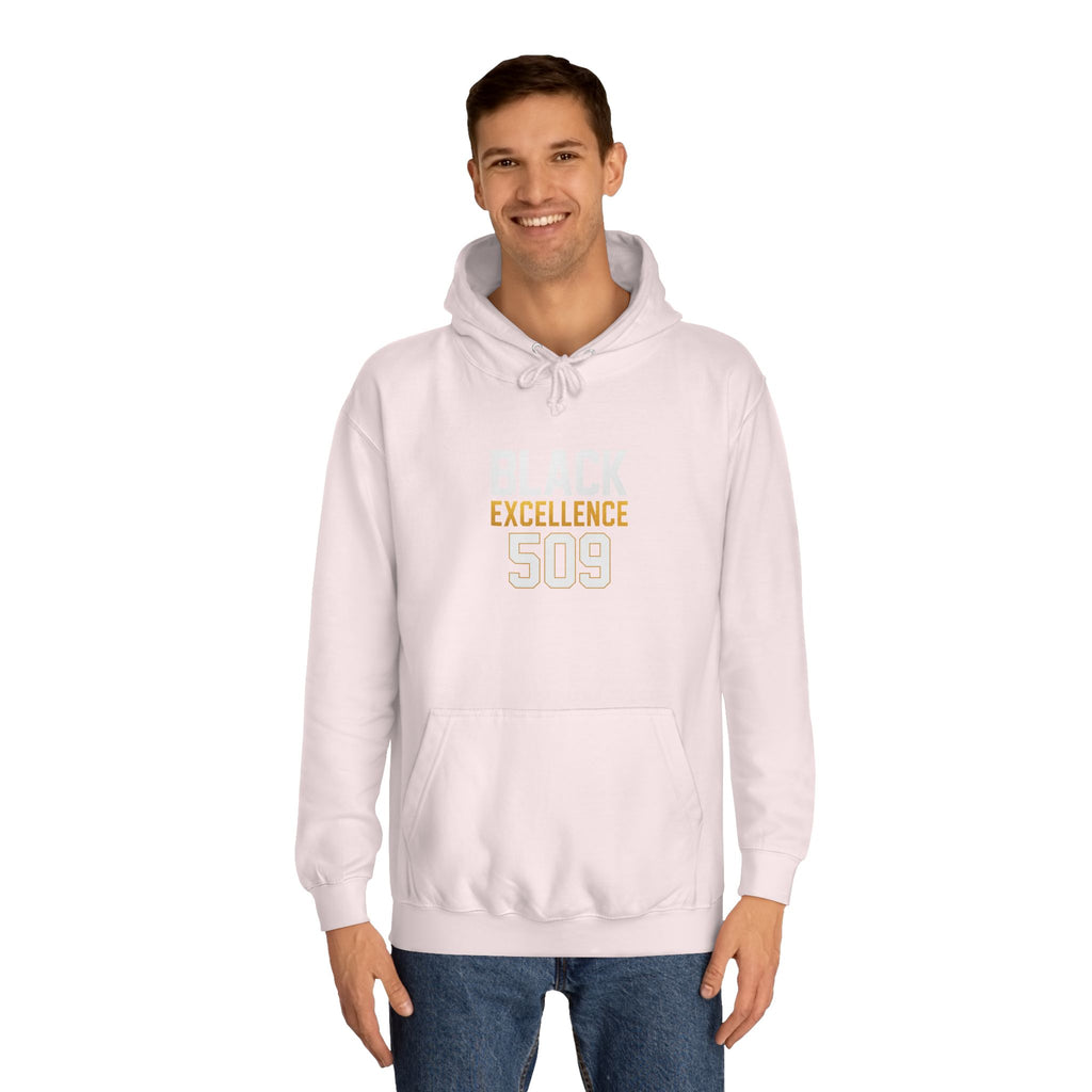 Black Excellence 509 Hoodie — College Style Pullover