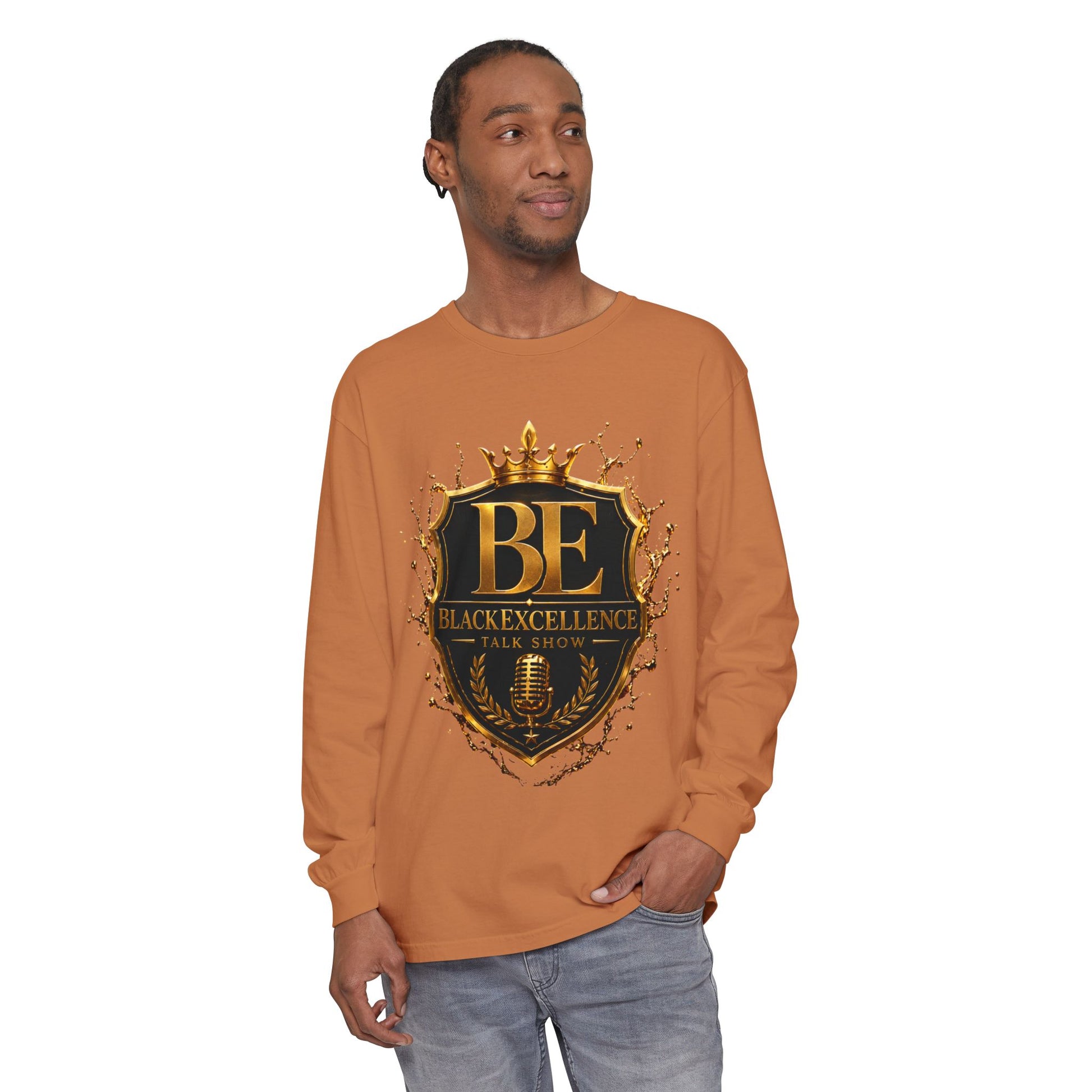 Black Excellence Talk Show Long Sleeve Tee