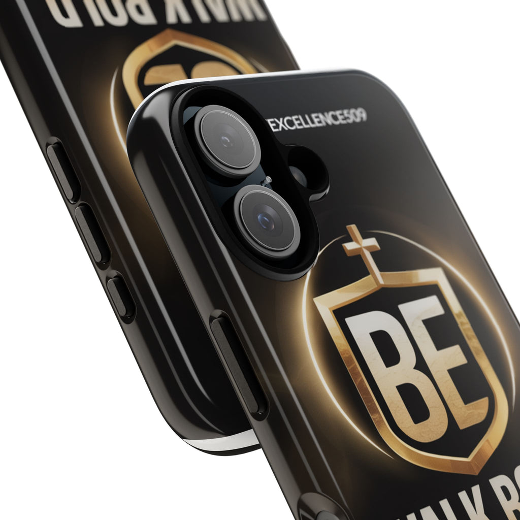 Phone Case — BE Walk Bold. Live Anointed. Christian Faith Armor Design