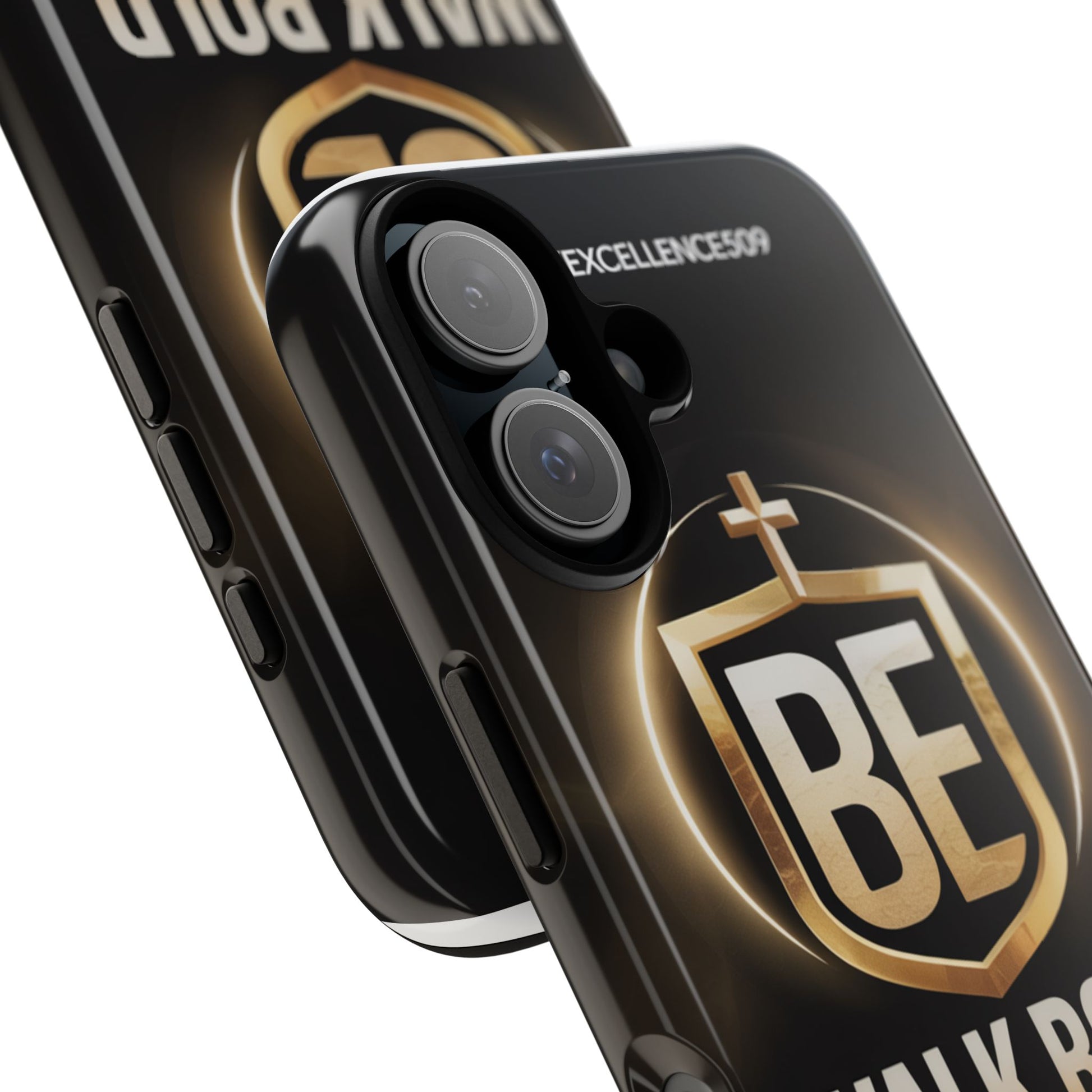 Phone Case — BE Walk Bold. Live Anointed. Christian Faith Armor Design