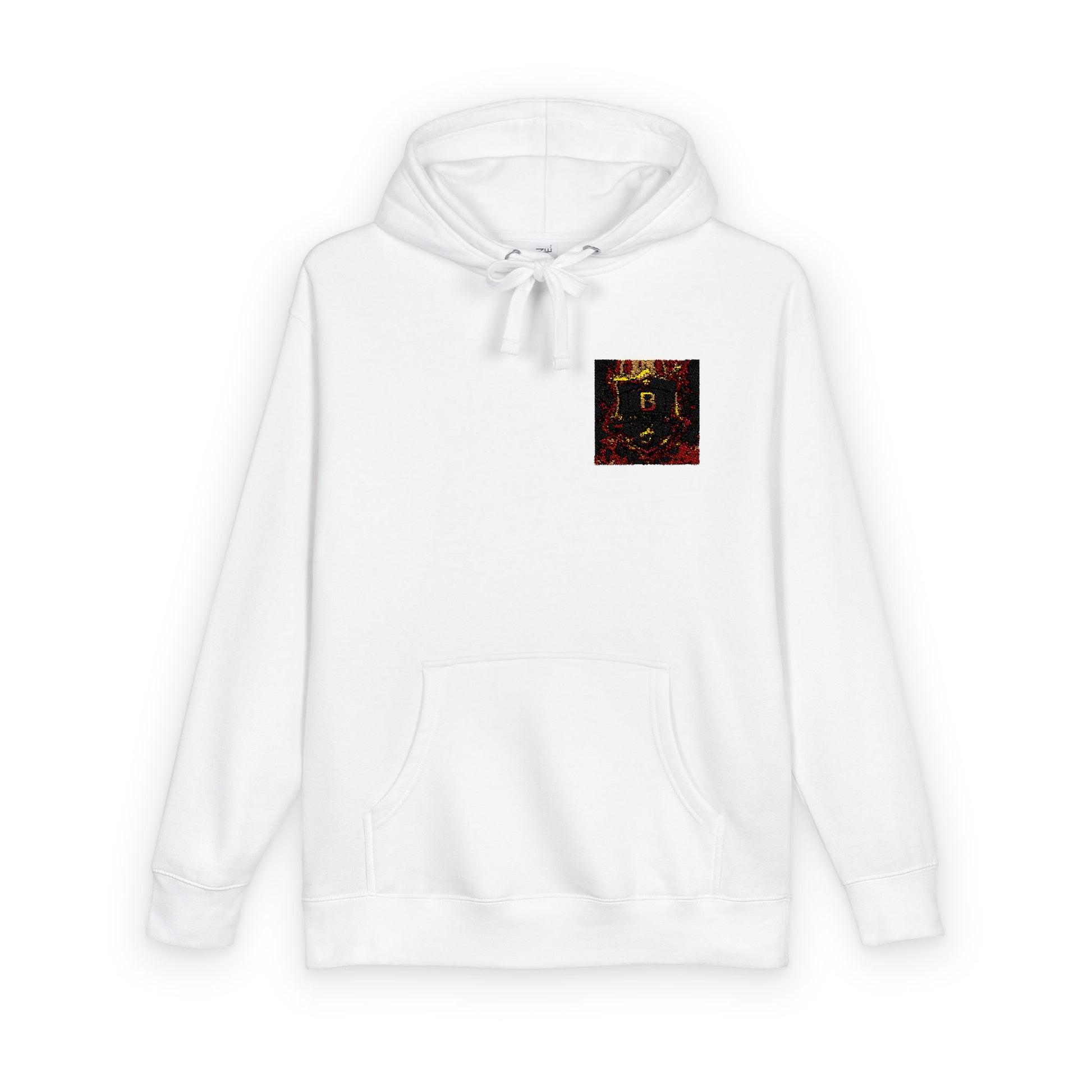 Hoodie — Autumn Leaves Square Chest Print
