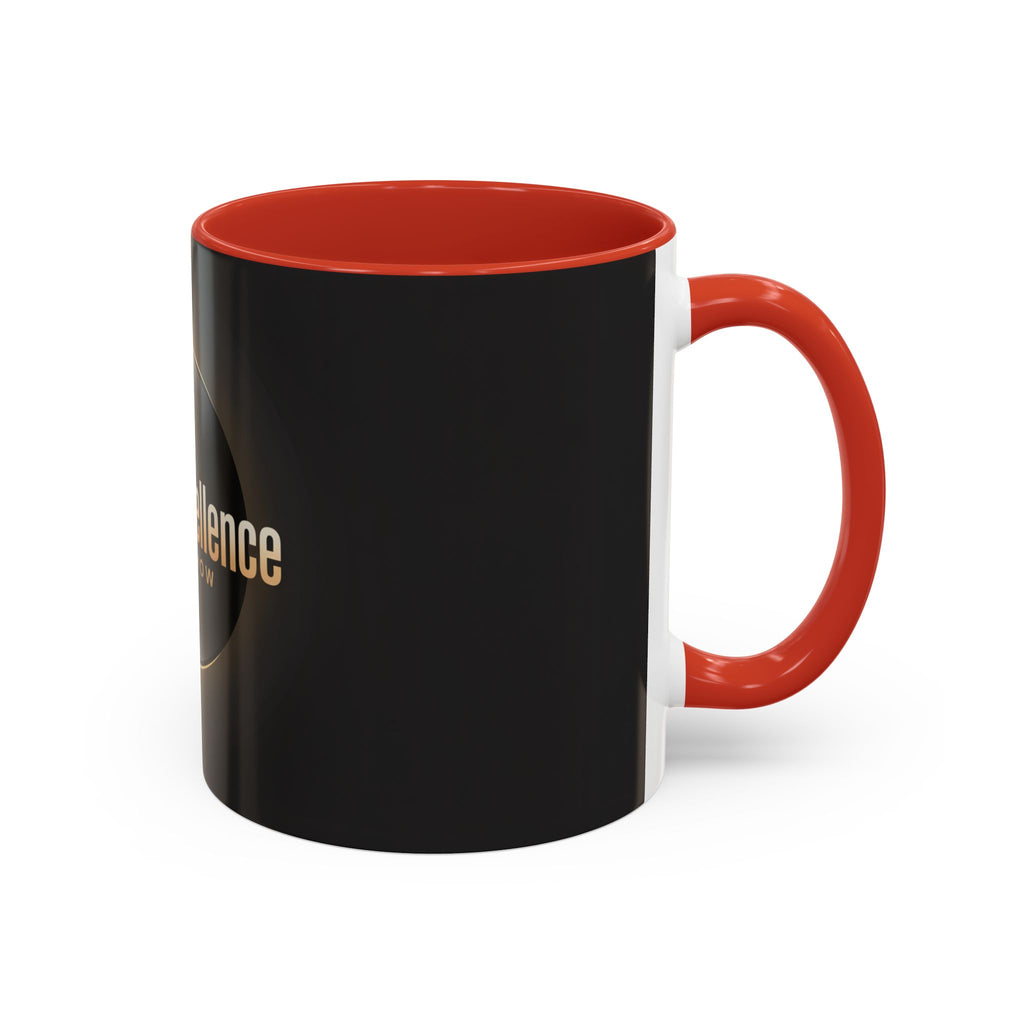 Black Excellence Talk-Show Accent Coffee Mug – Motivational Black Pride 11/15oz