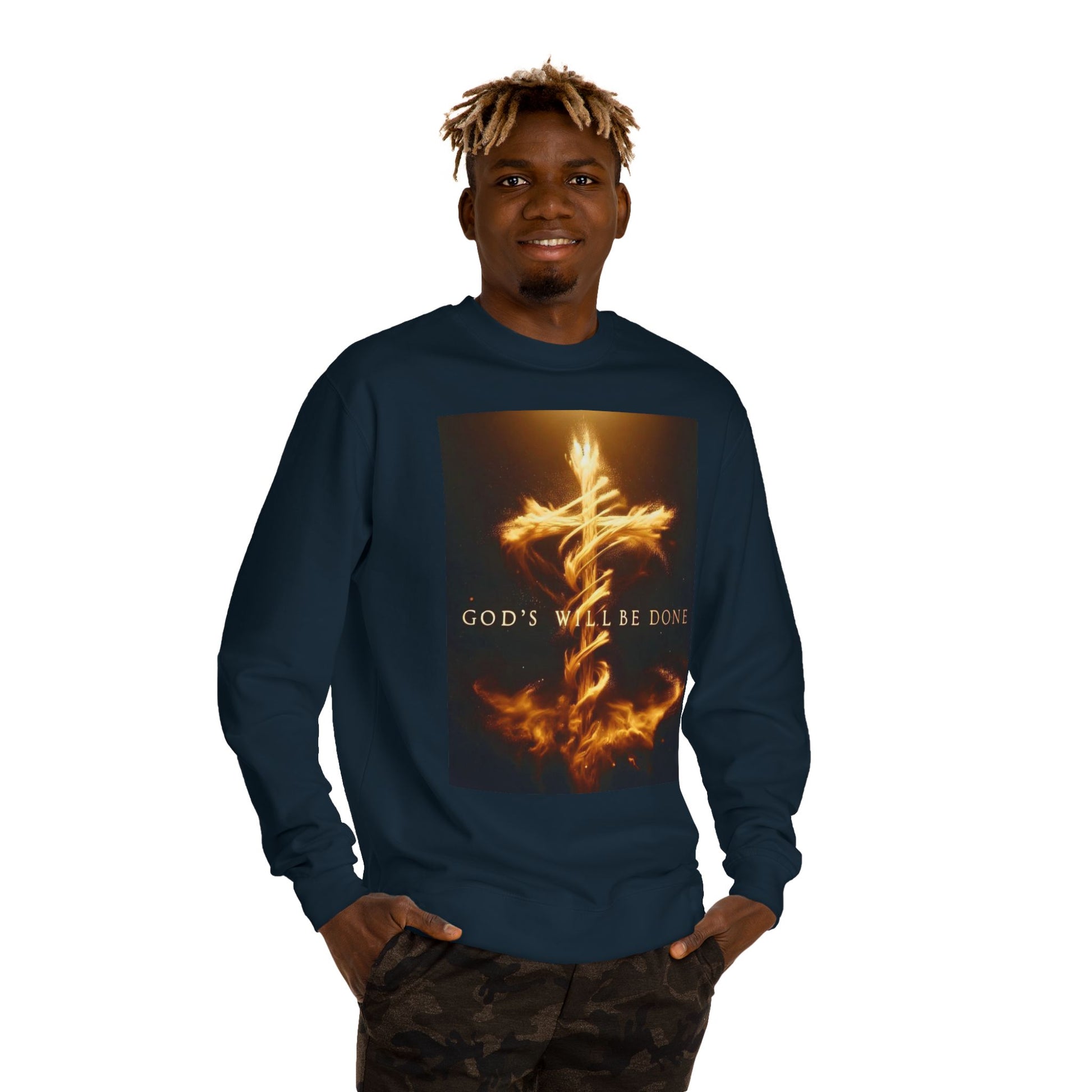 Faith-Inspired Unisex Crew Neck Sweatshirt - Inspirational Apparel, Religious Gift, Cozy Church Wear, Christian Sweatshirt, Spiritual [...]