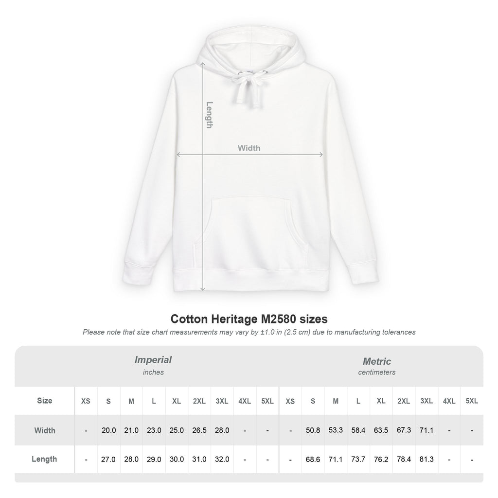 Hoodie — Autumn Leaves Square Chest Print