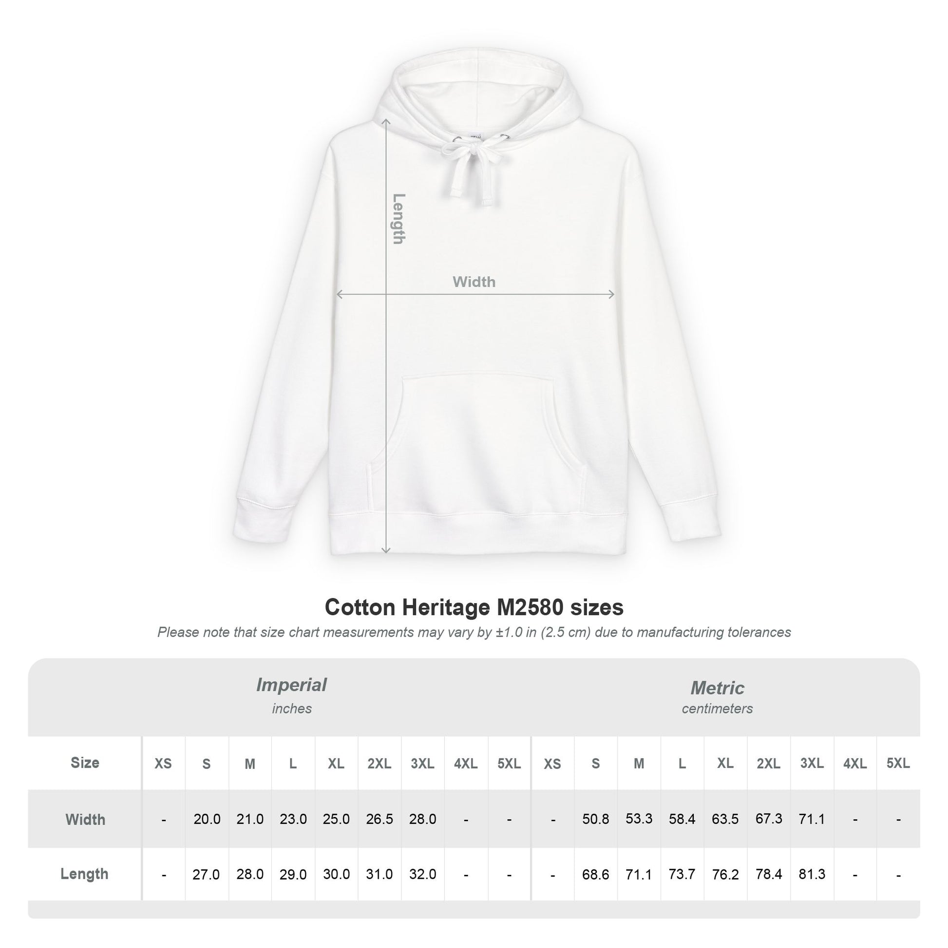 Hoodie — Autumn Leaves Square Chest Print