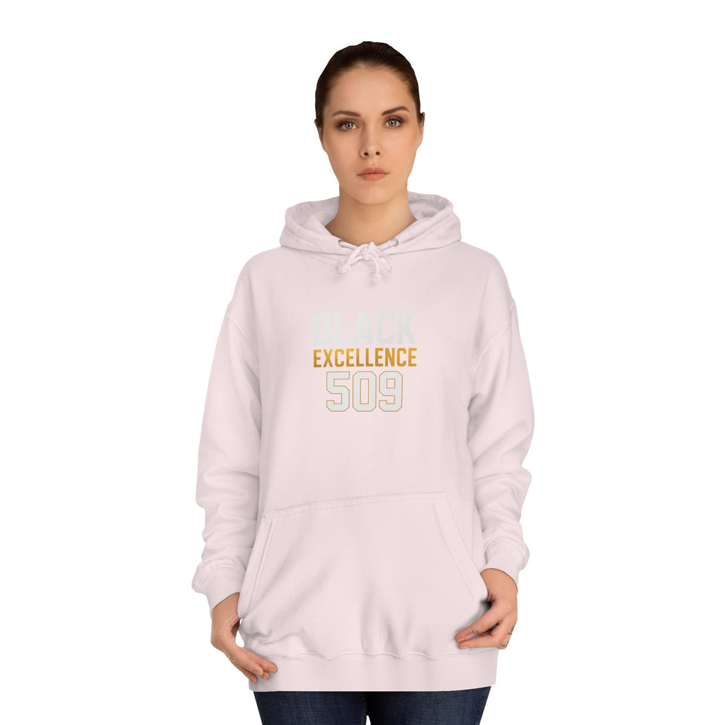 Black Excellence 509 Hoodie — College Style Pullover
