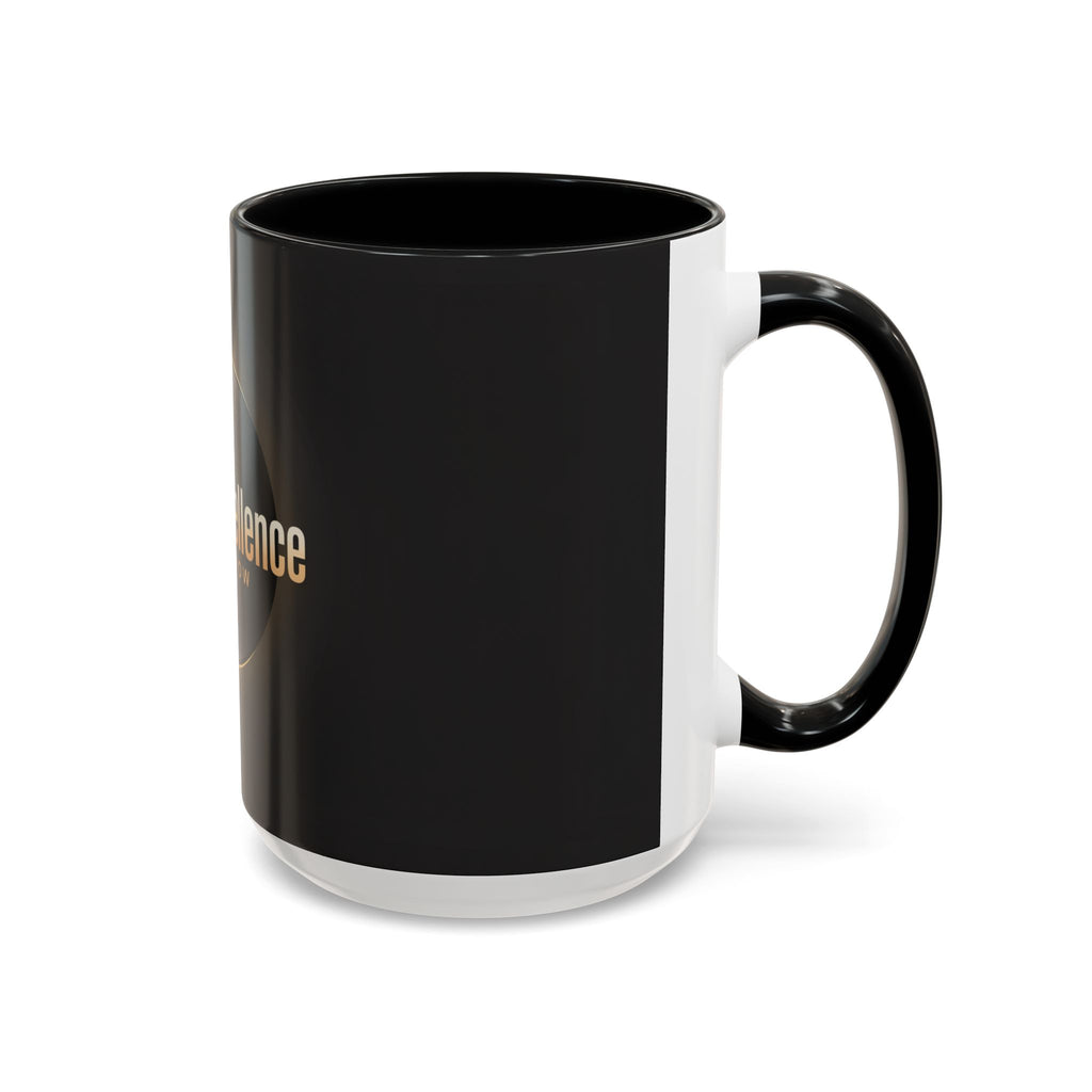 Black Excellence Talk-Show Accent Coffee Mug – Motivational Black Pride 11/15oz