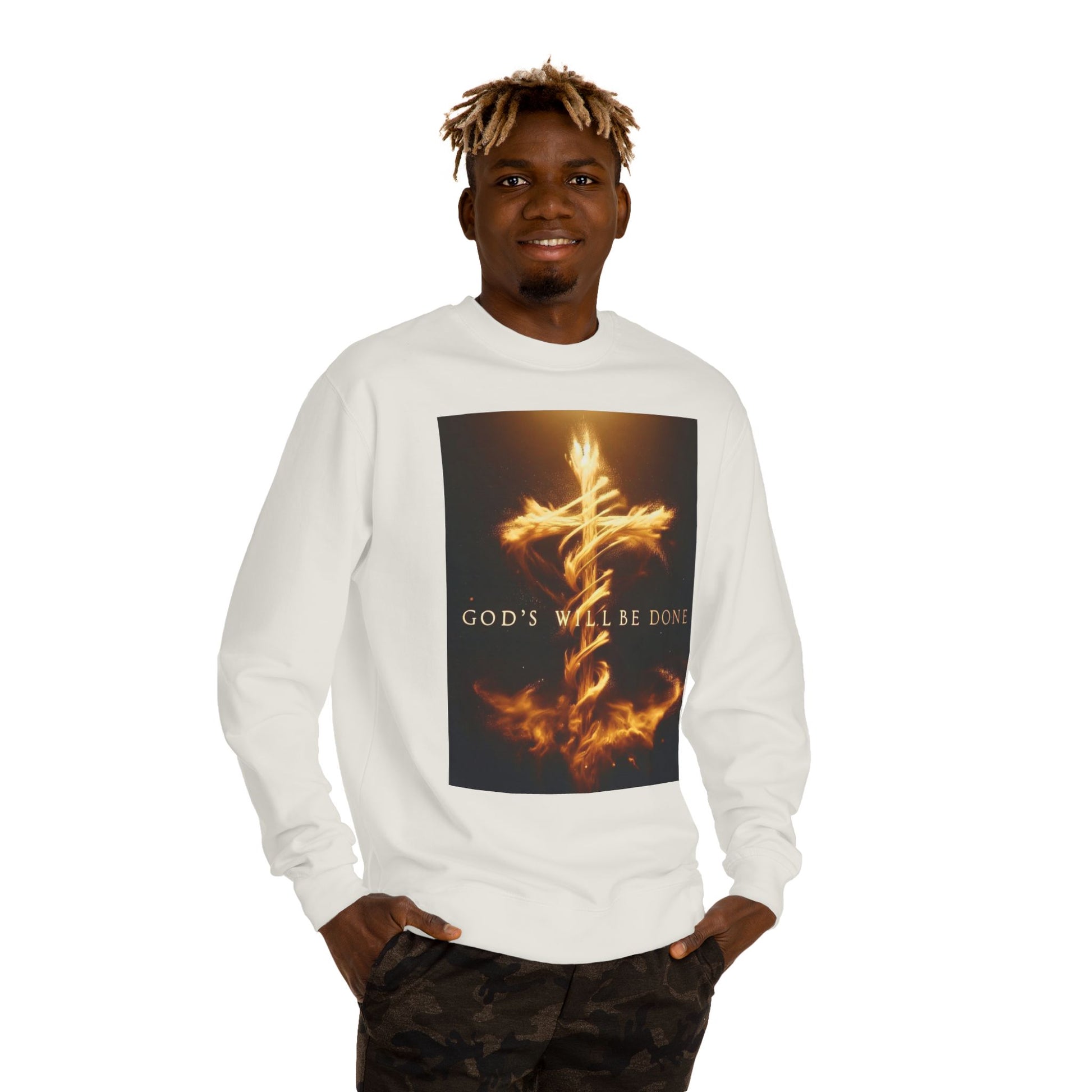 Faith-Inspired Unisex Crew Neck Sweatshirt - Inspirational Apparel, Religious Gift, Cozy Church Wear, Christian Sweatshirt, Spiritual [...]