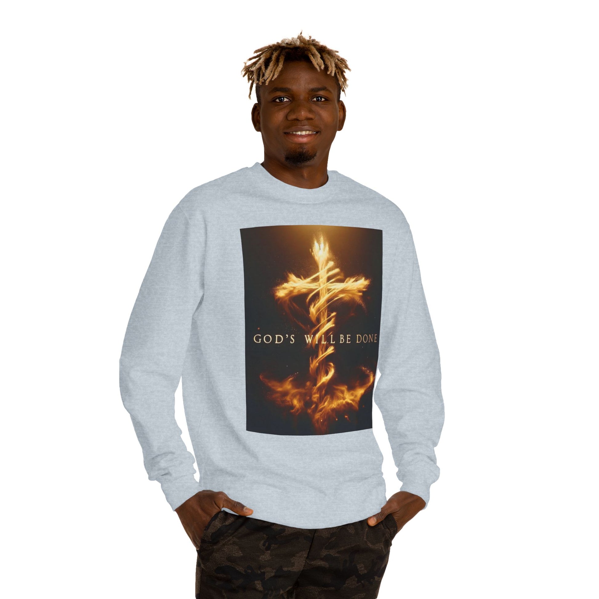 Faith-Inspired Unisex Crew Neck Sweatshirt - Inspirational Apparel, Religious Gift, Cozy Church Wear, Christian Sweatshirt, Spiritual [...]