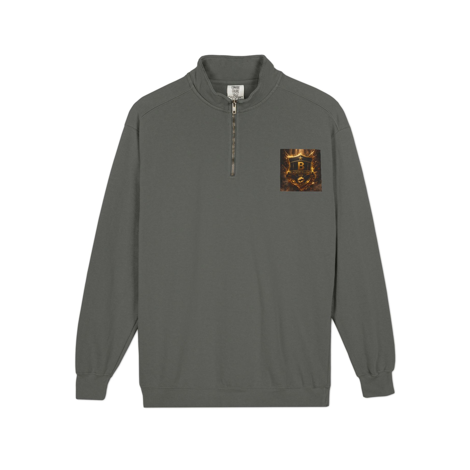 Quarter-Zip Sweatshirt with Cozy Candlelight Graphic