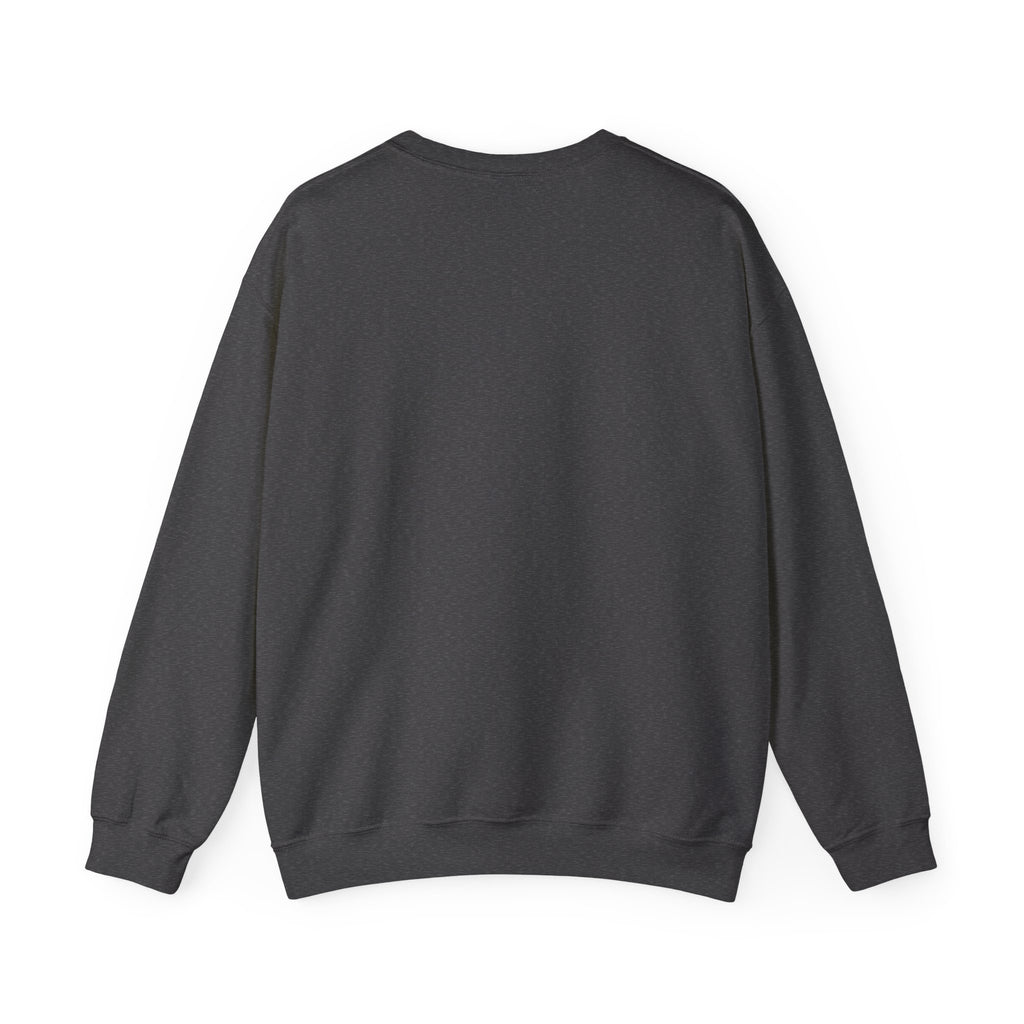 Palm Sunset Crewneck Sweatshirt — Gold Palm Circle Graphic