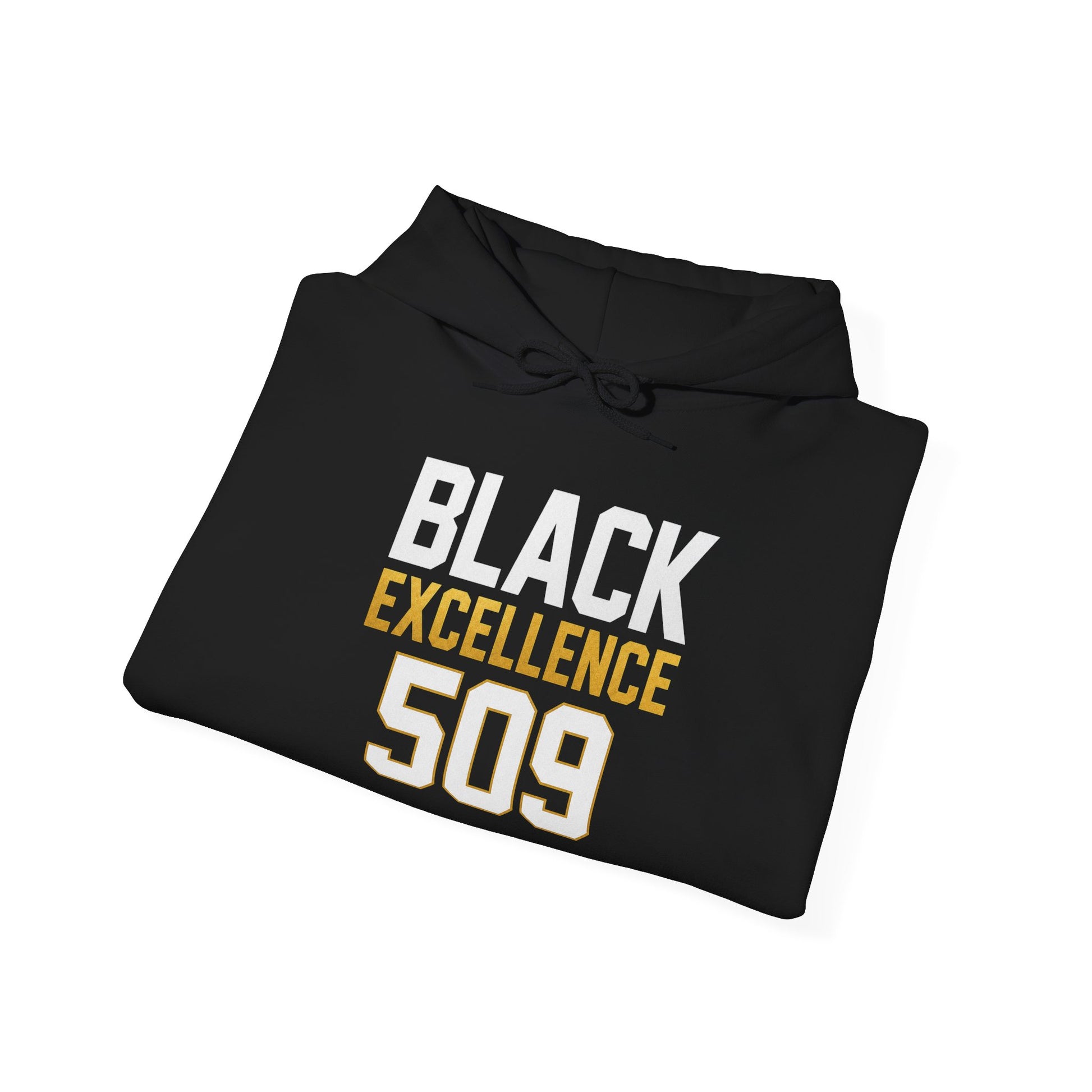 Black Excellence 509 Hoodie — Inspirational Pride Pullover